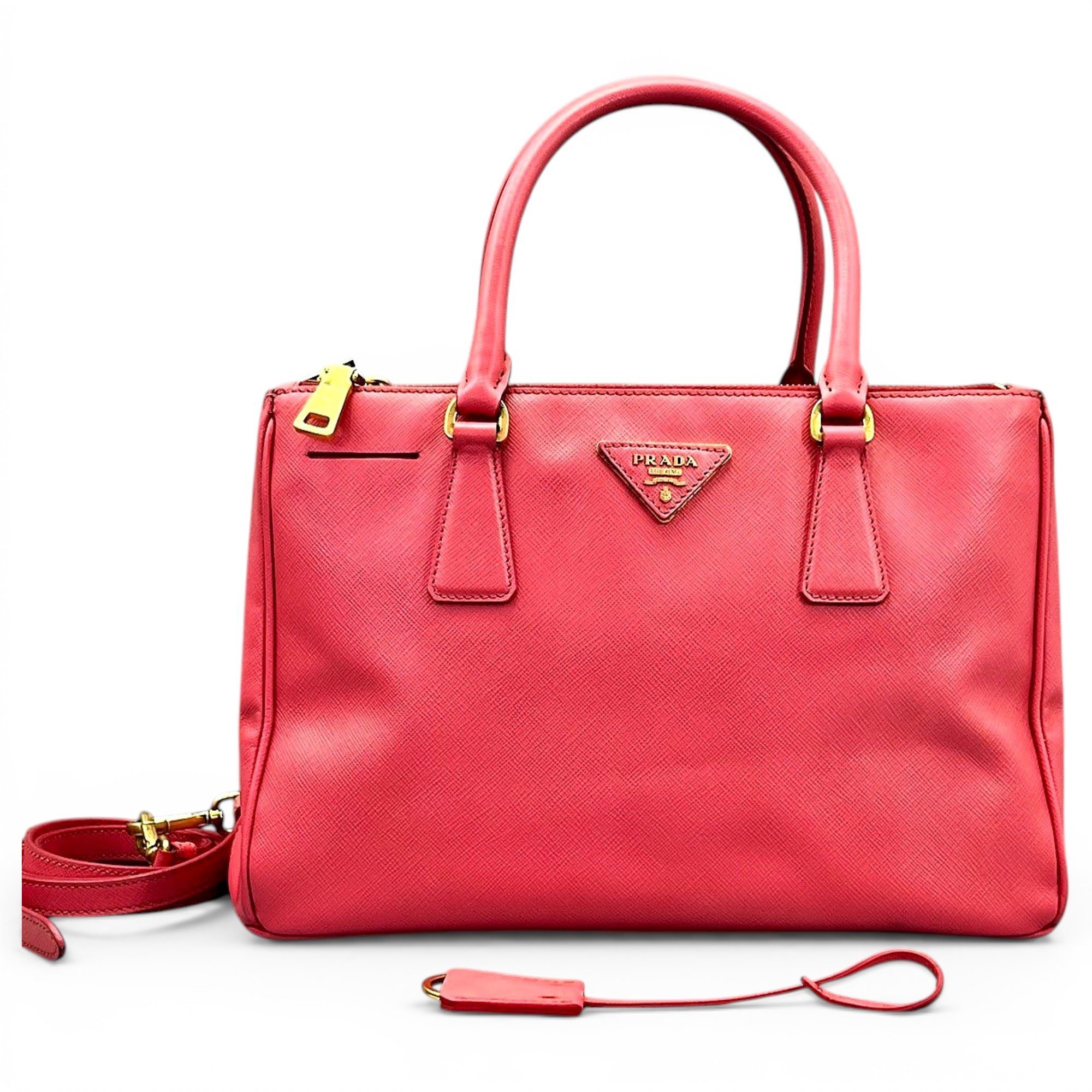 Galleria leather handbag