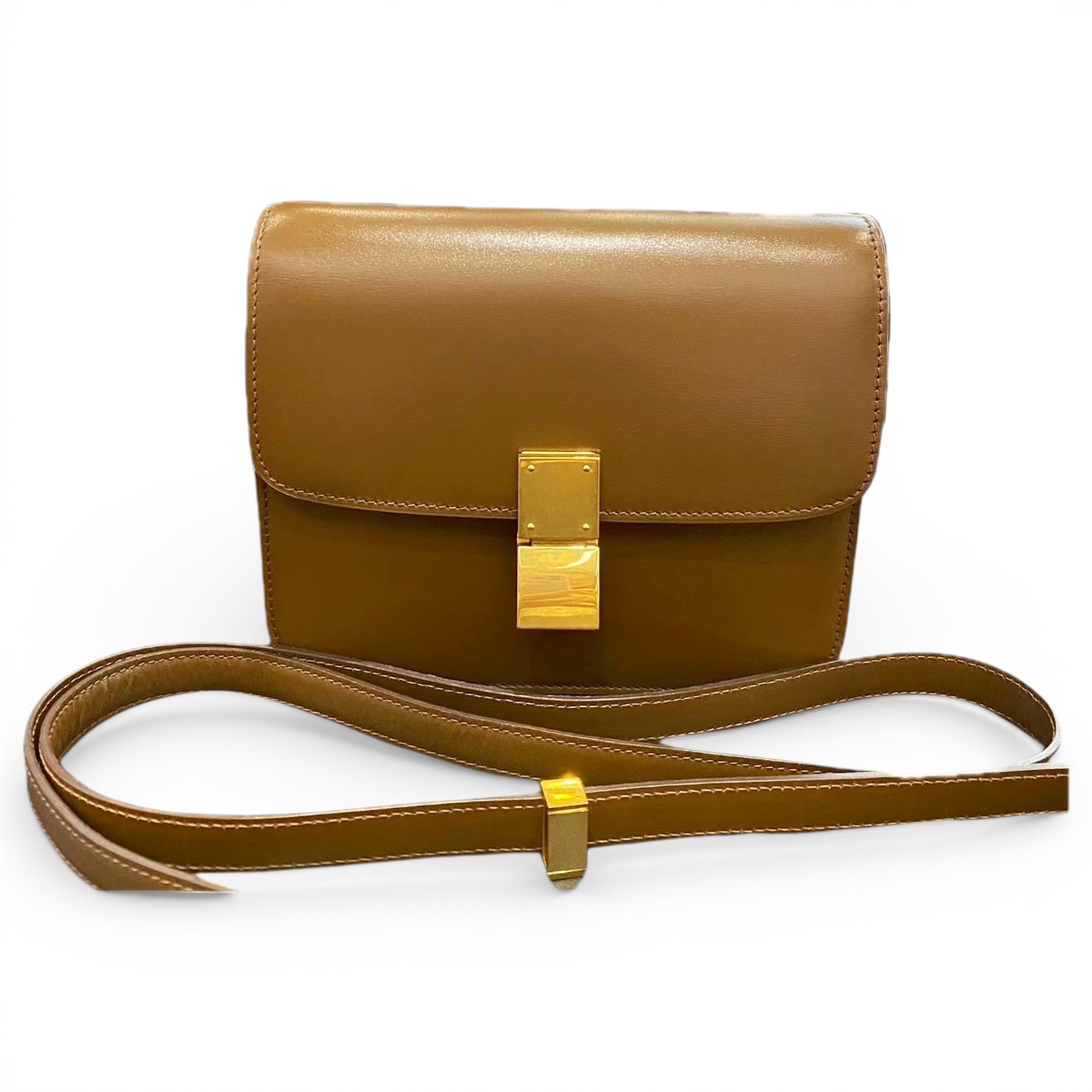 Classic leather handbag