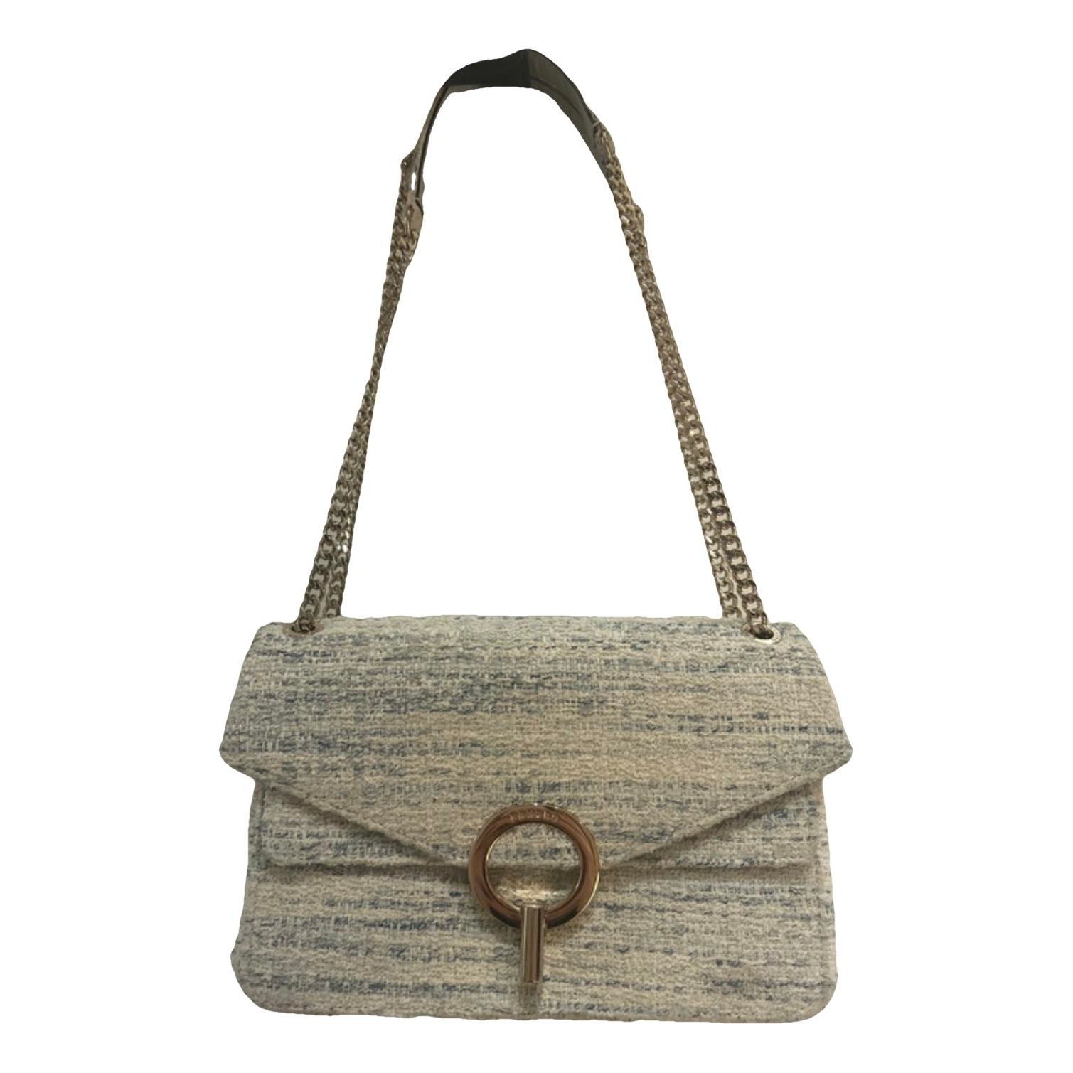 Sandro Yza tweed handbag