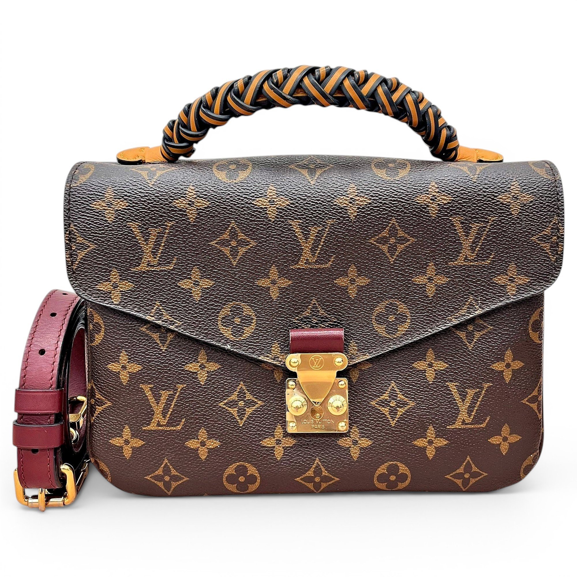 Metis leather handbag