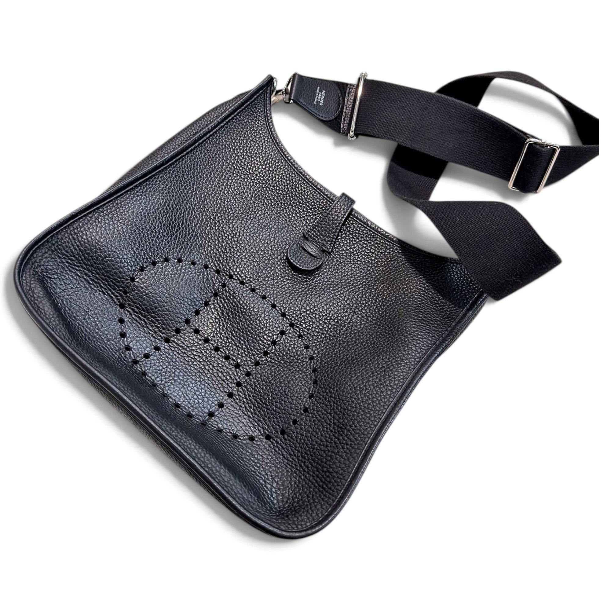 Evelyne leather crossbody bag