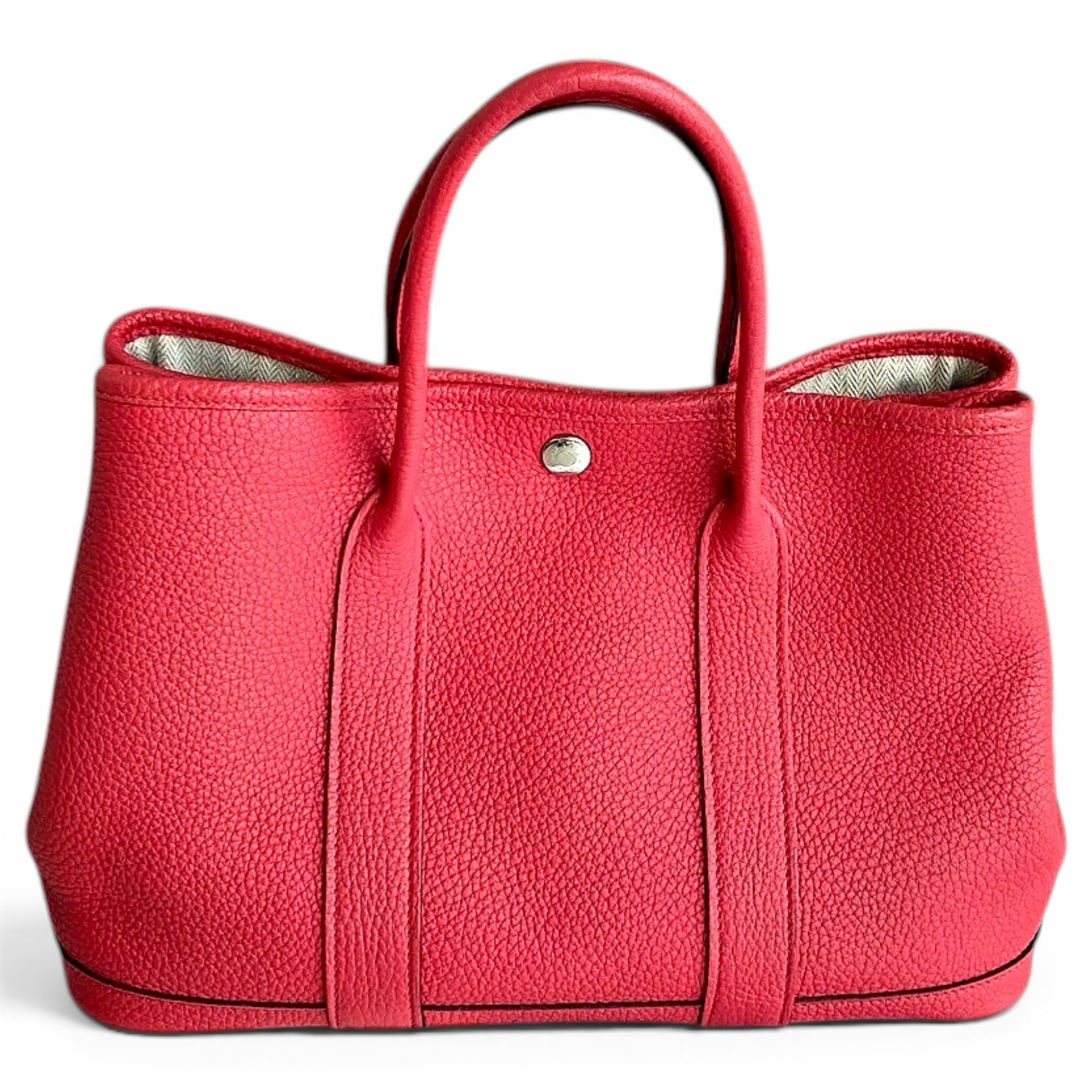 Garden Party leather handbag