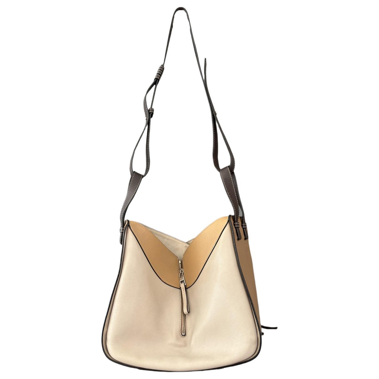 Hammock leather handbag