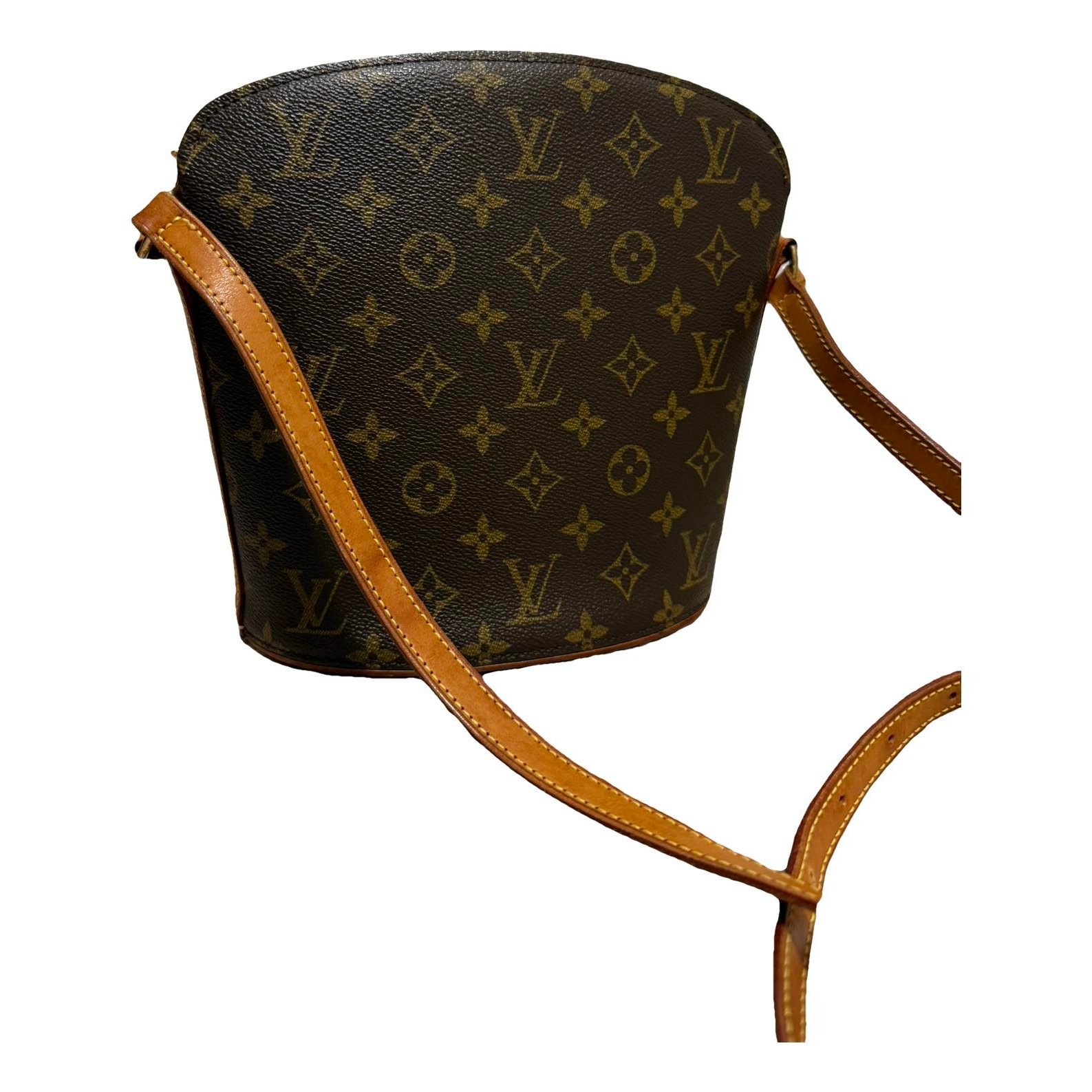 Drouot leather handbag