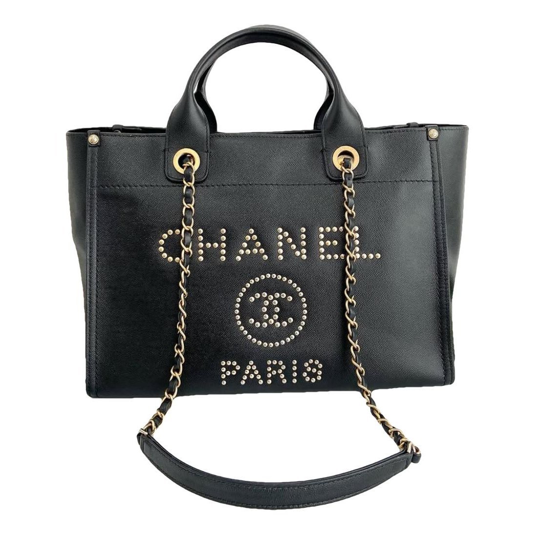 Deauville leather tote