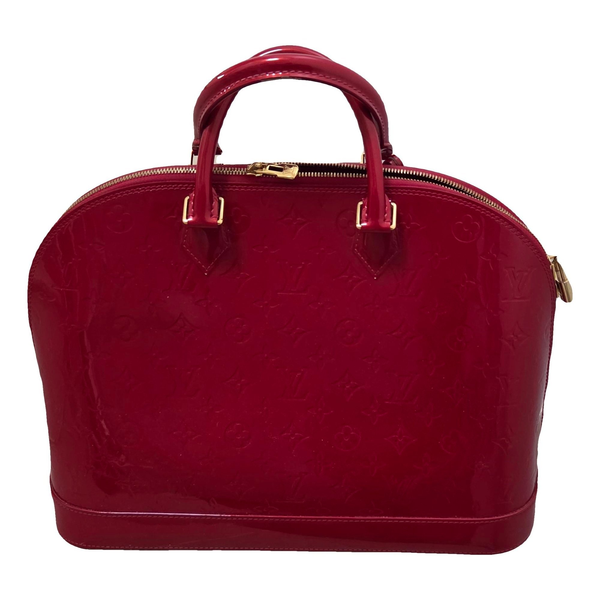 Alma patent leather handbag