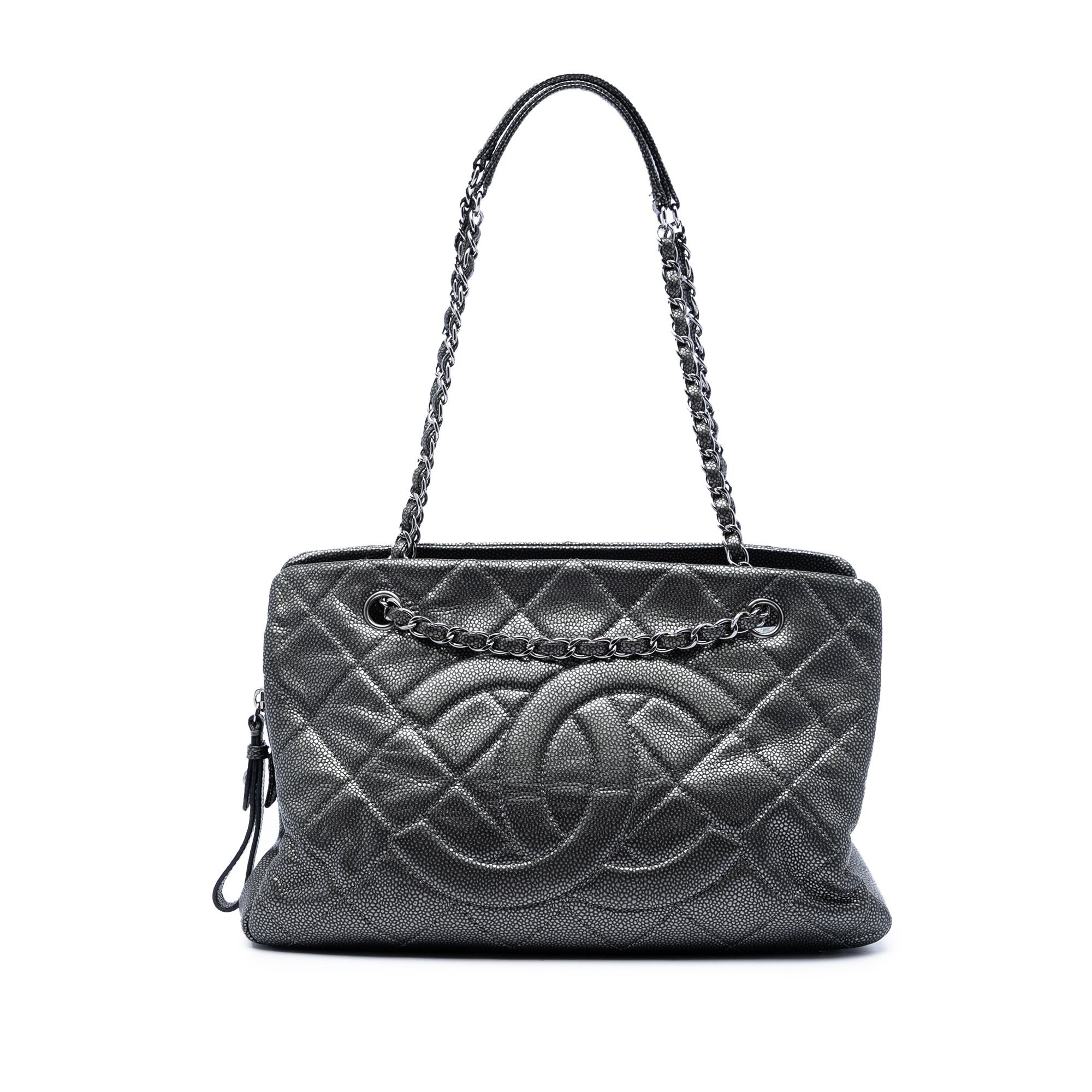 Leather tote