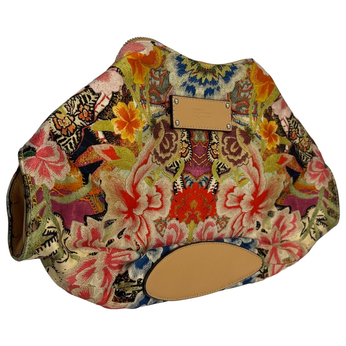 Manta silk clutch bag