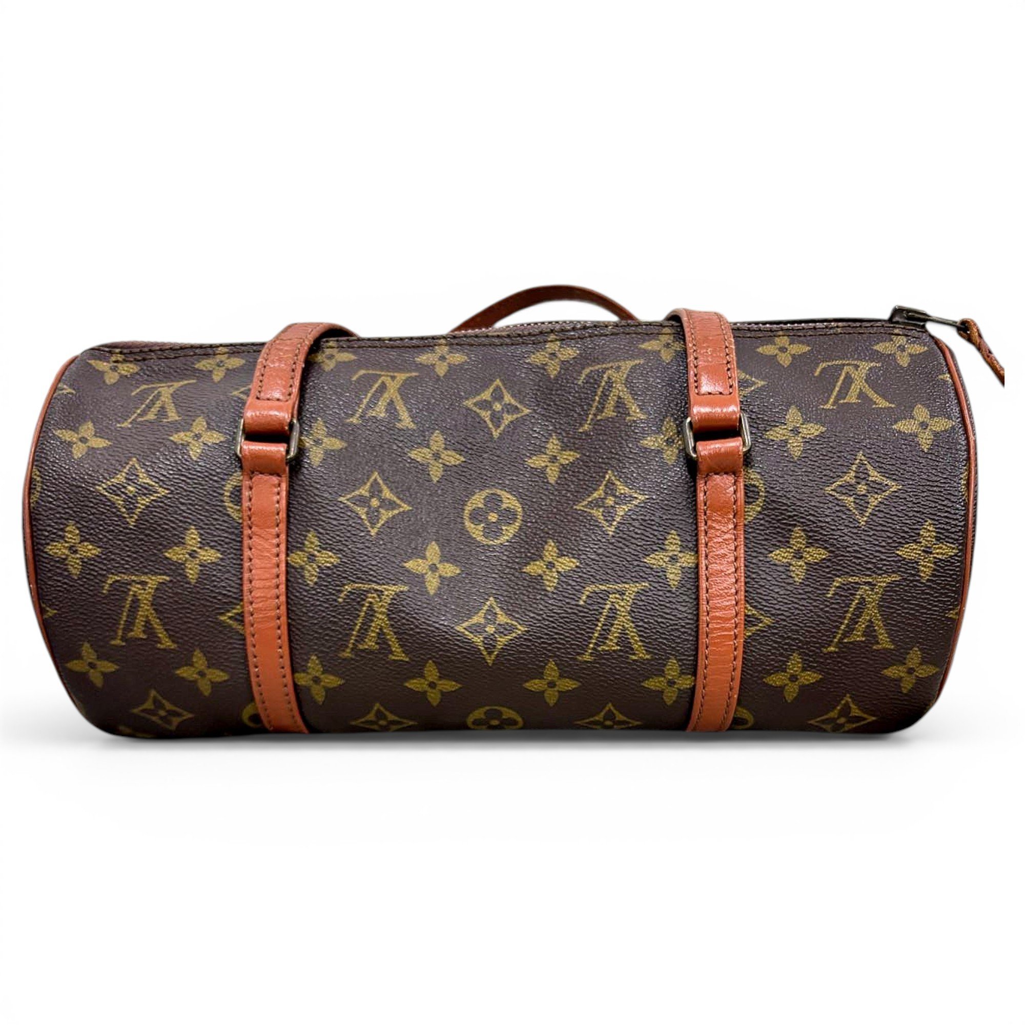 Papillon leather handbag