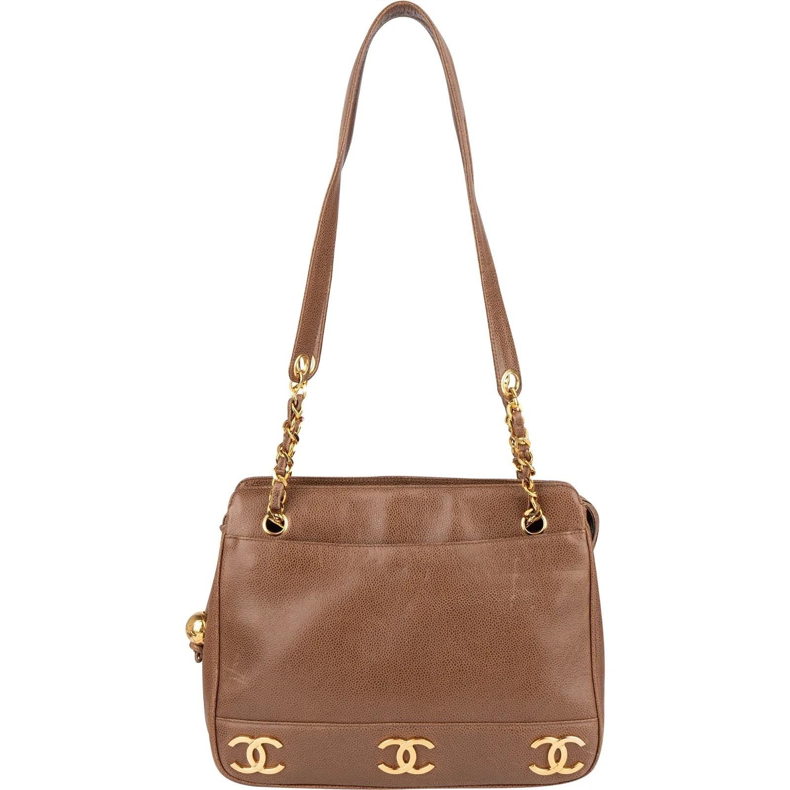 Classic CC Shopping leather handbag
