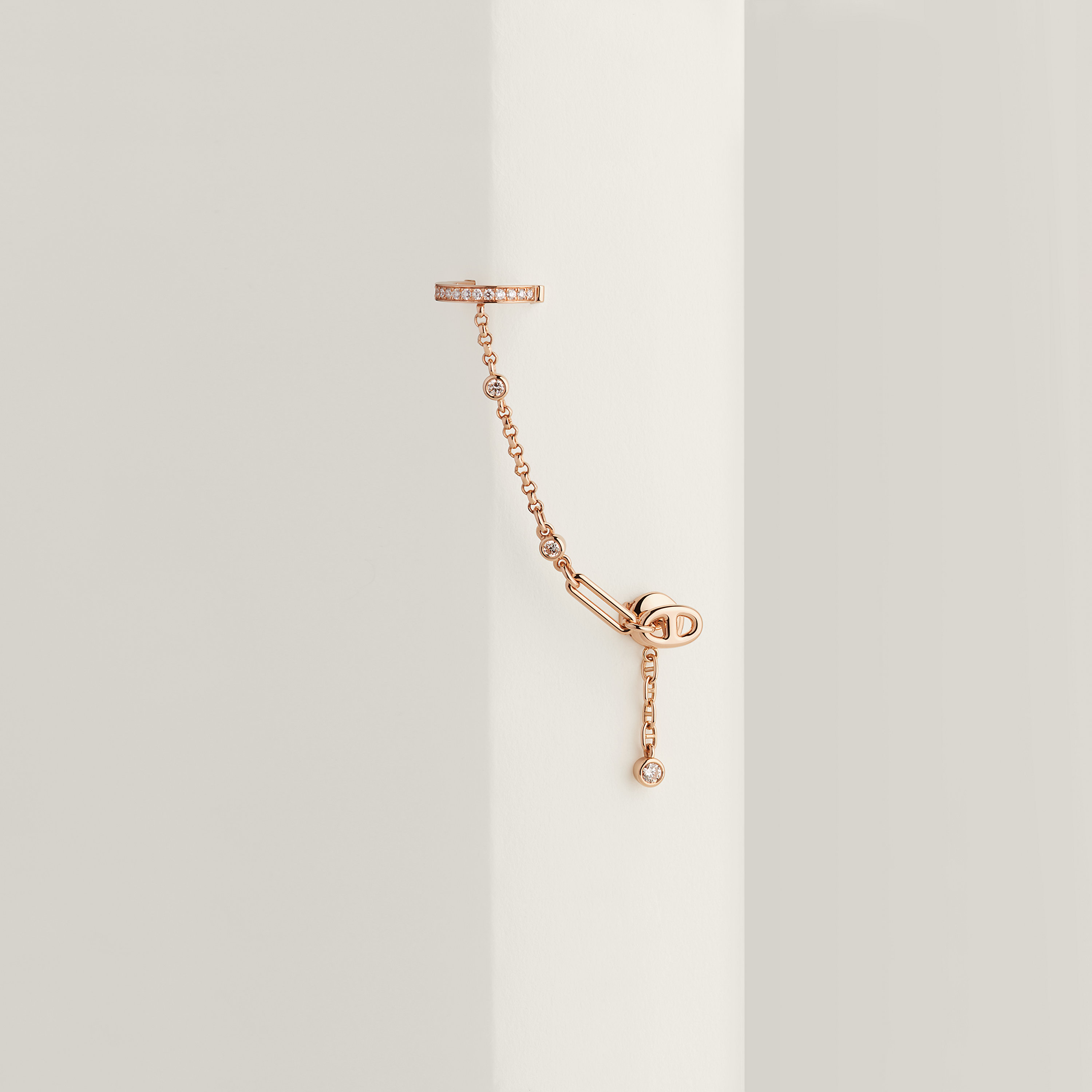 Chaine d'ancre Chaos right single earring