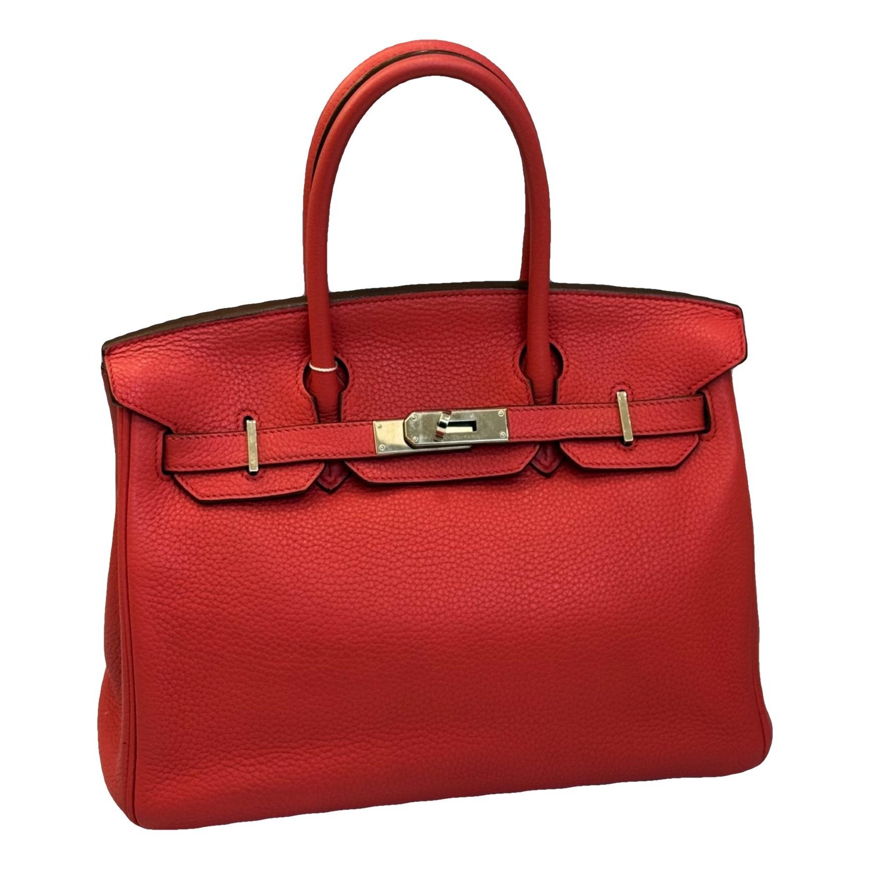 Birkin 30 leather handbag