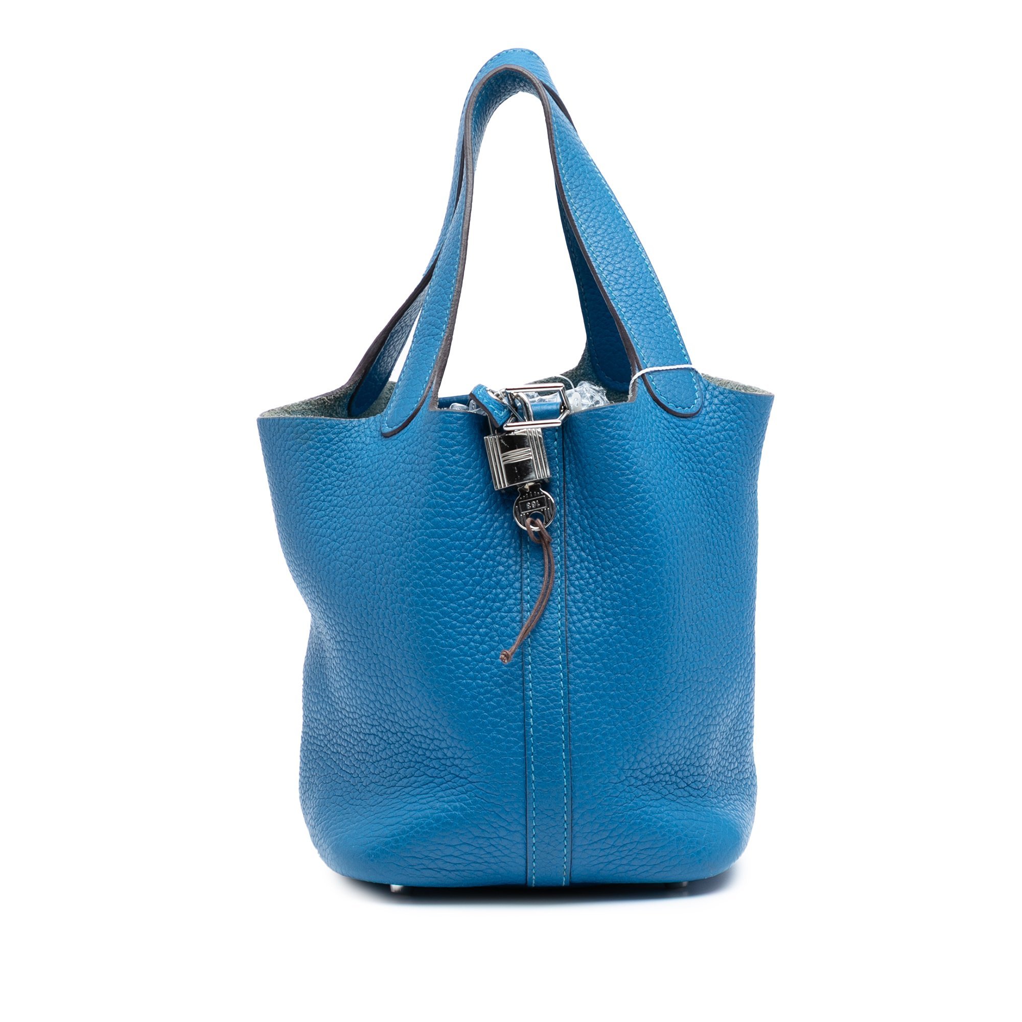 Picotin leather handbag