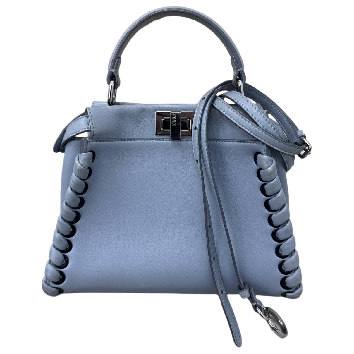 Peekaboo leather handbag