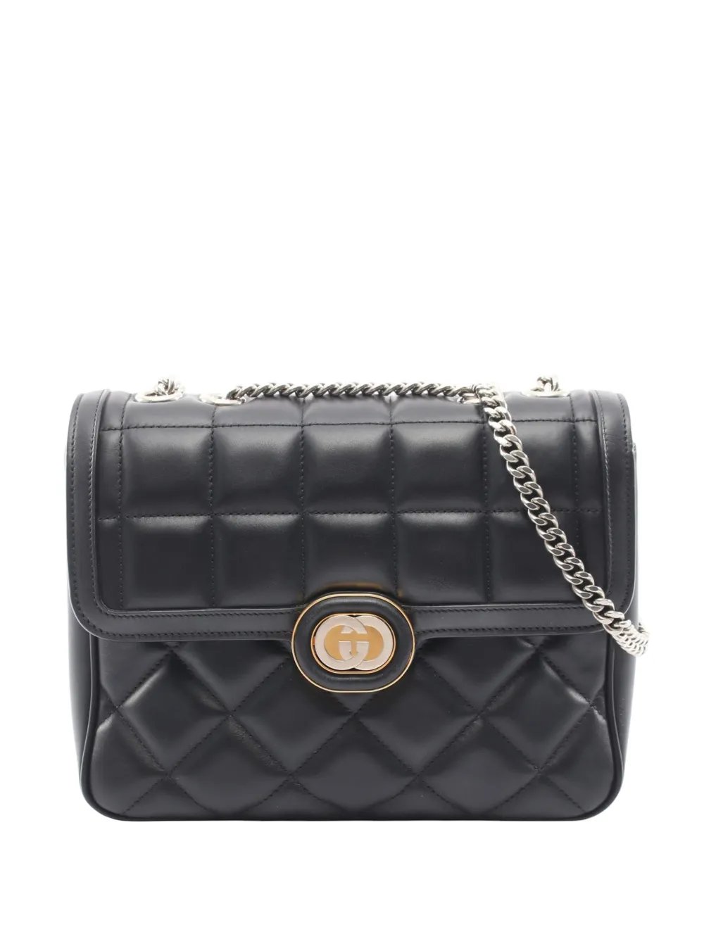 2016-2026 Small Quilted Calfskin Deco shoulder bag