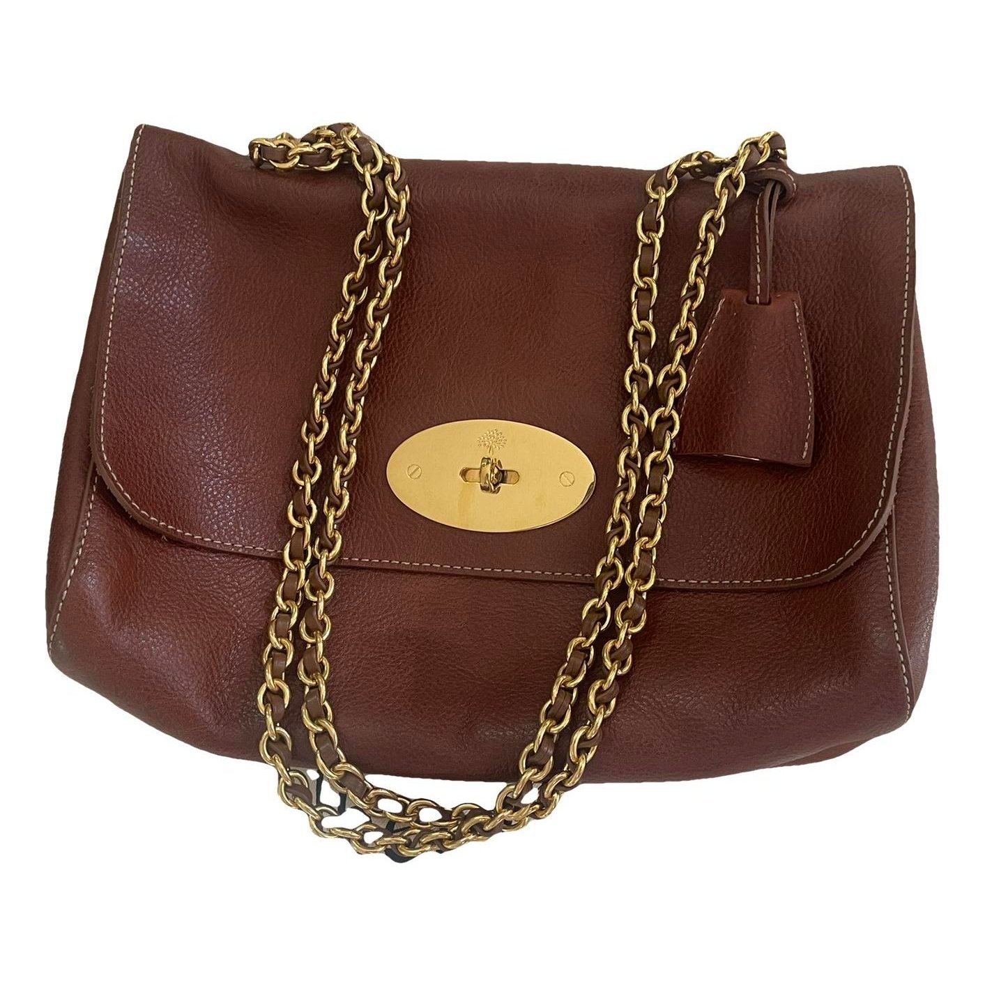 Lily leather handbag