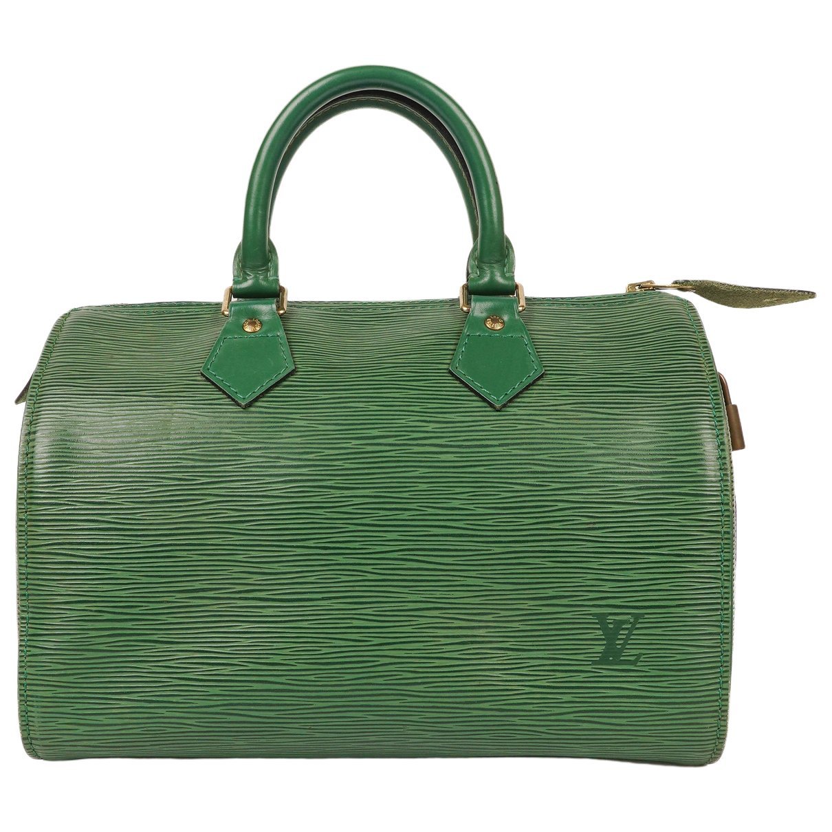 Speedy leather handbag