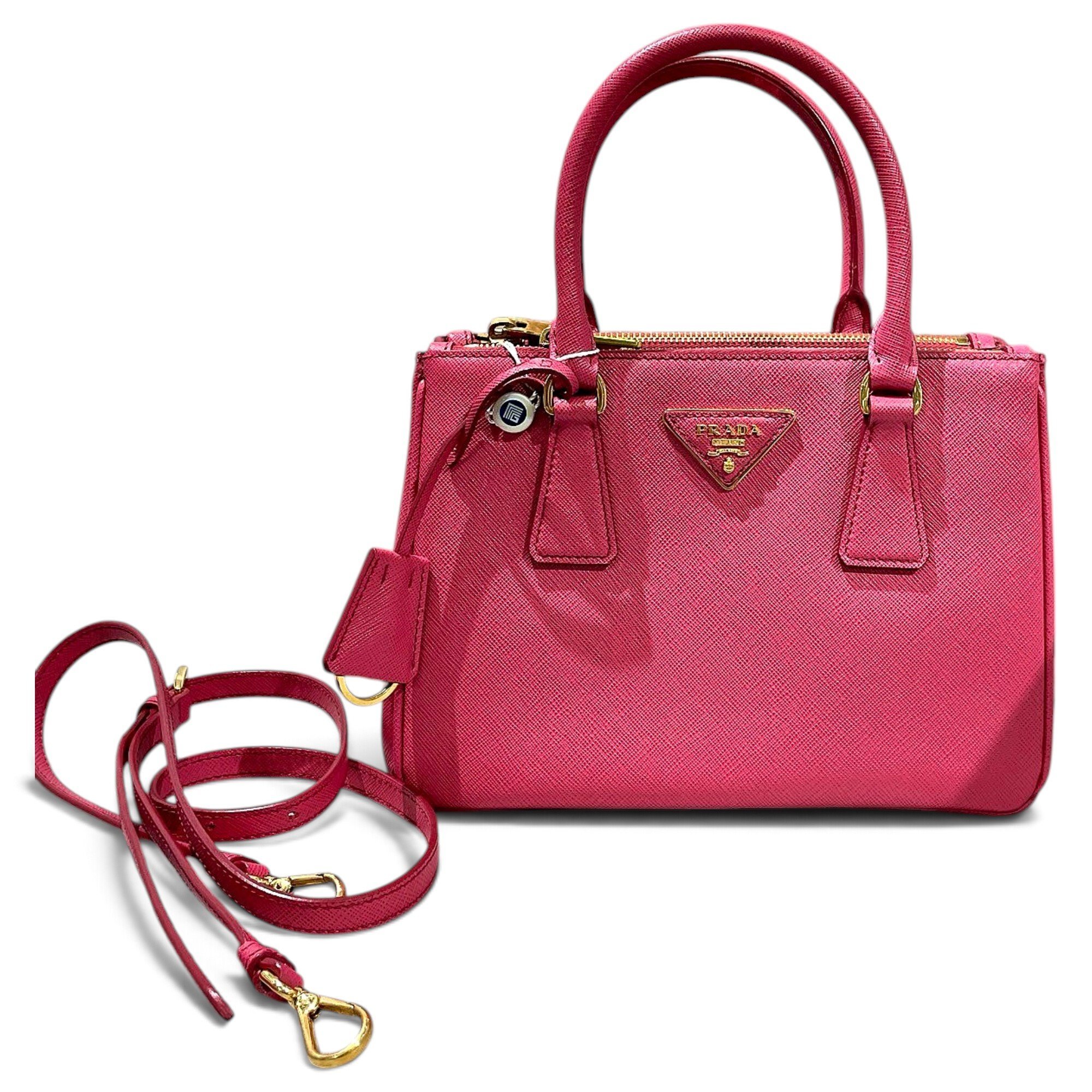 Galleria leather handbag