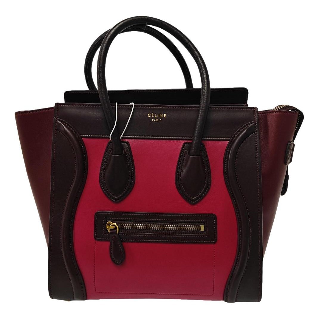 Luggage leather handbag