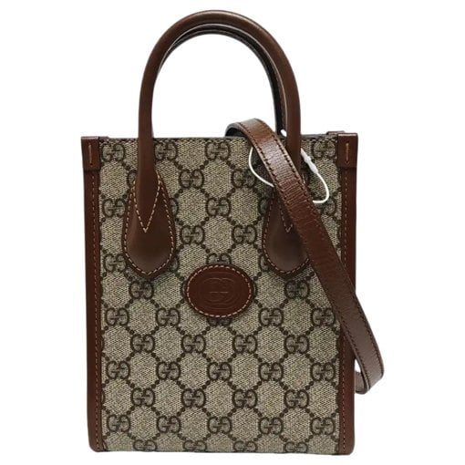 Leather handbag