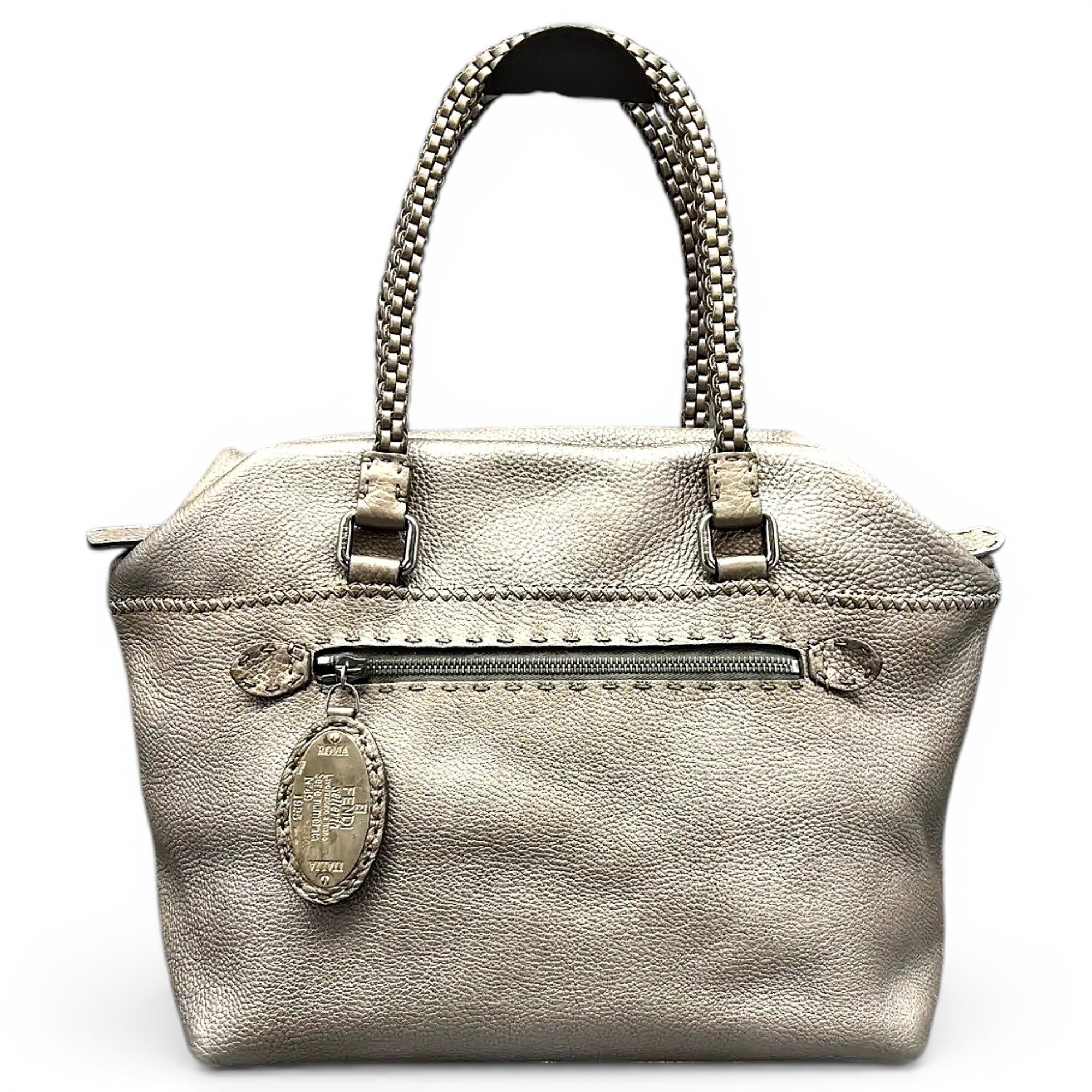 Leather handbag