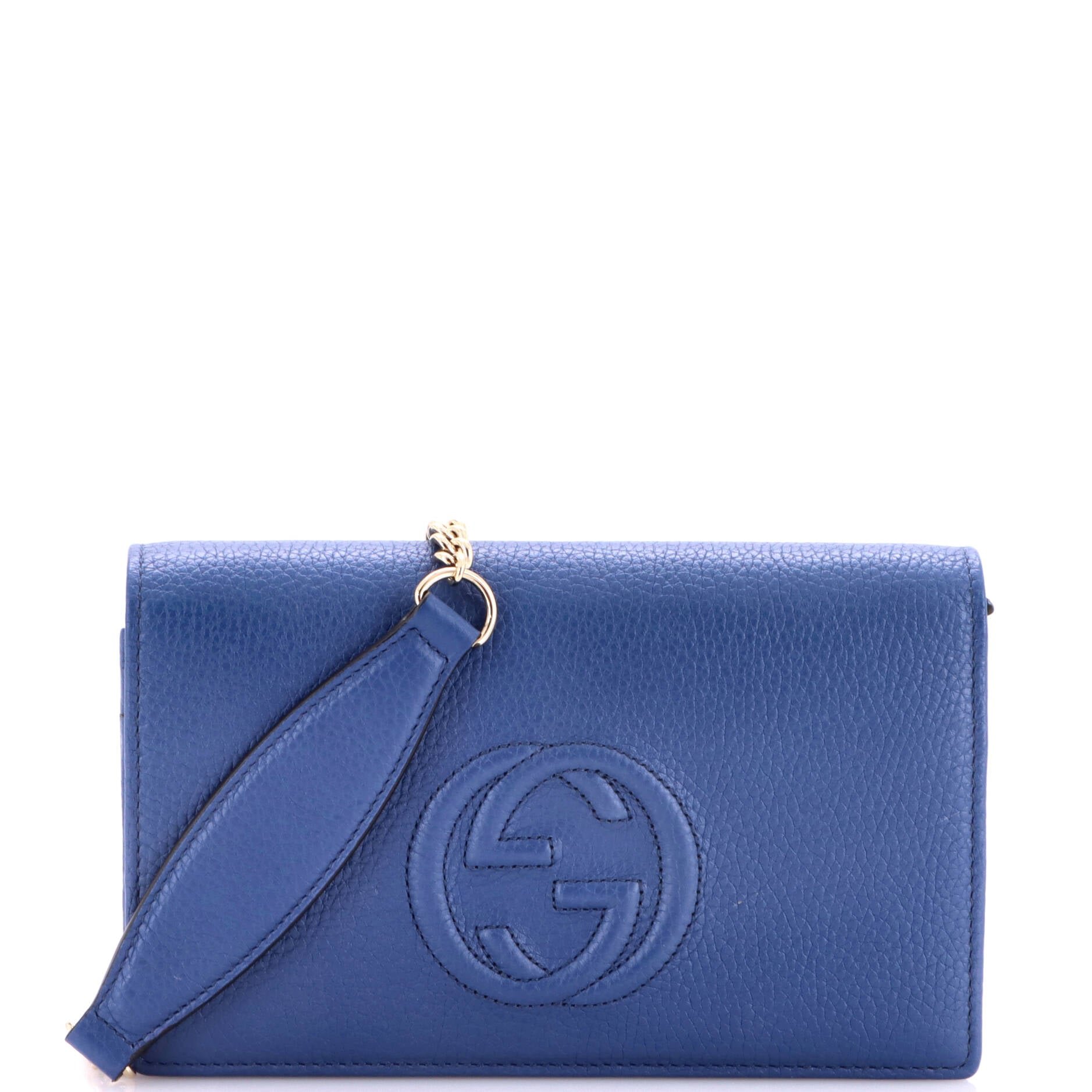 Soho Wallet on Chain Leather