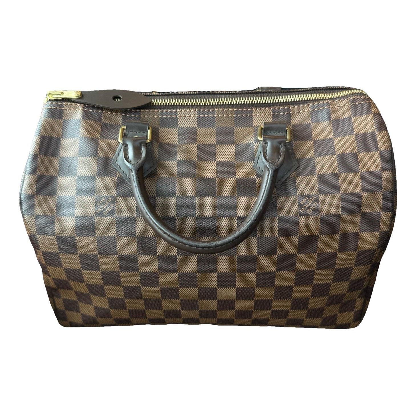 Speedy leather handbag