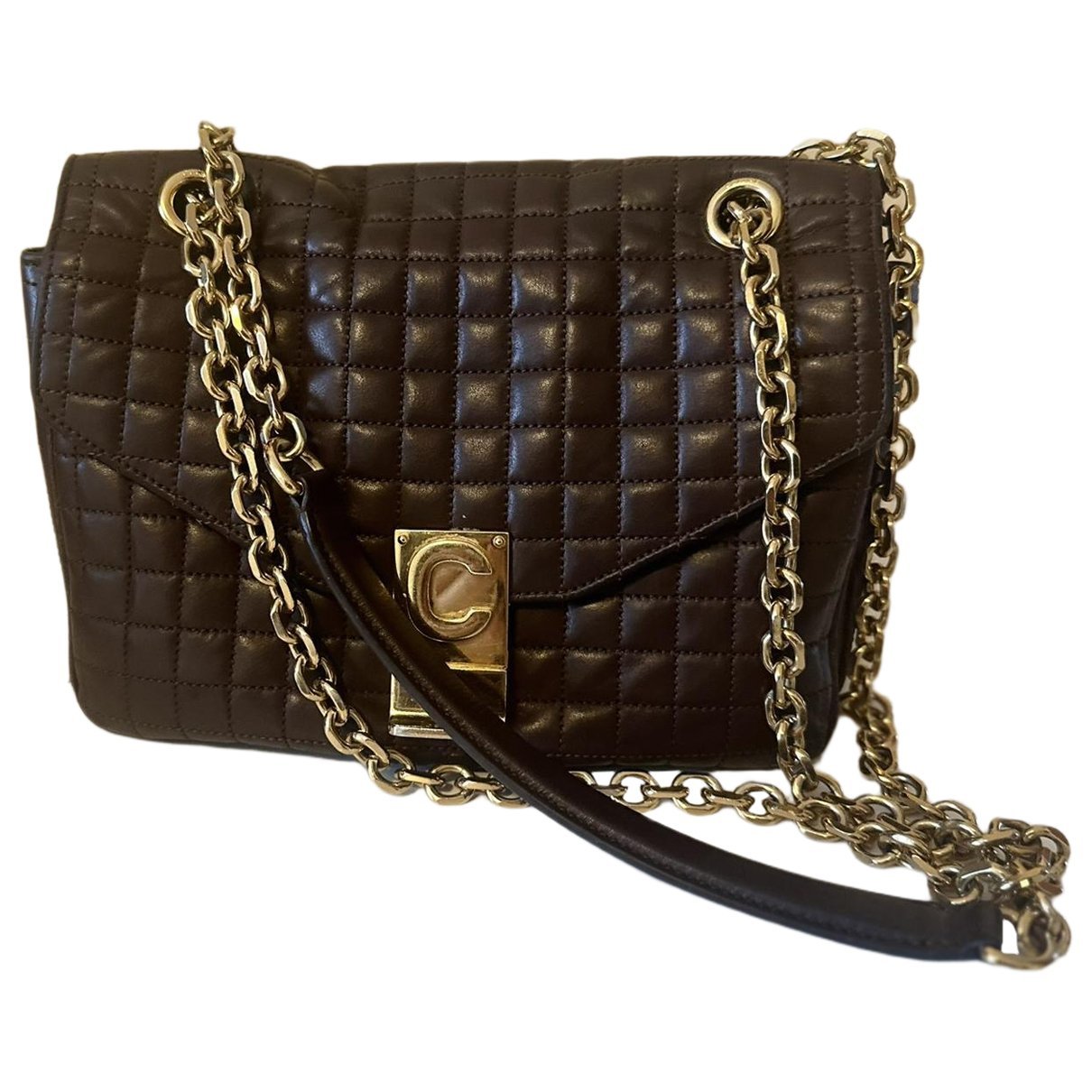 C bag leather handbag