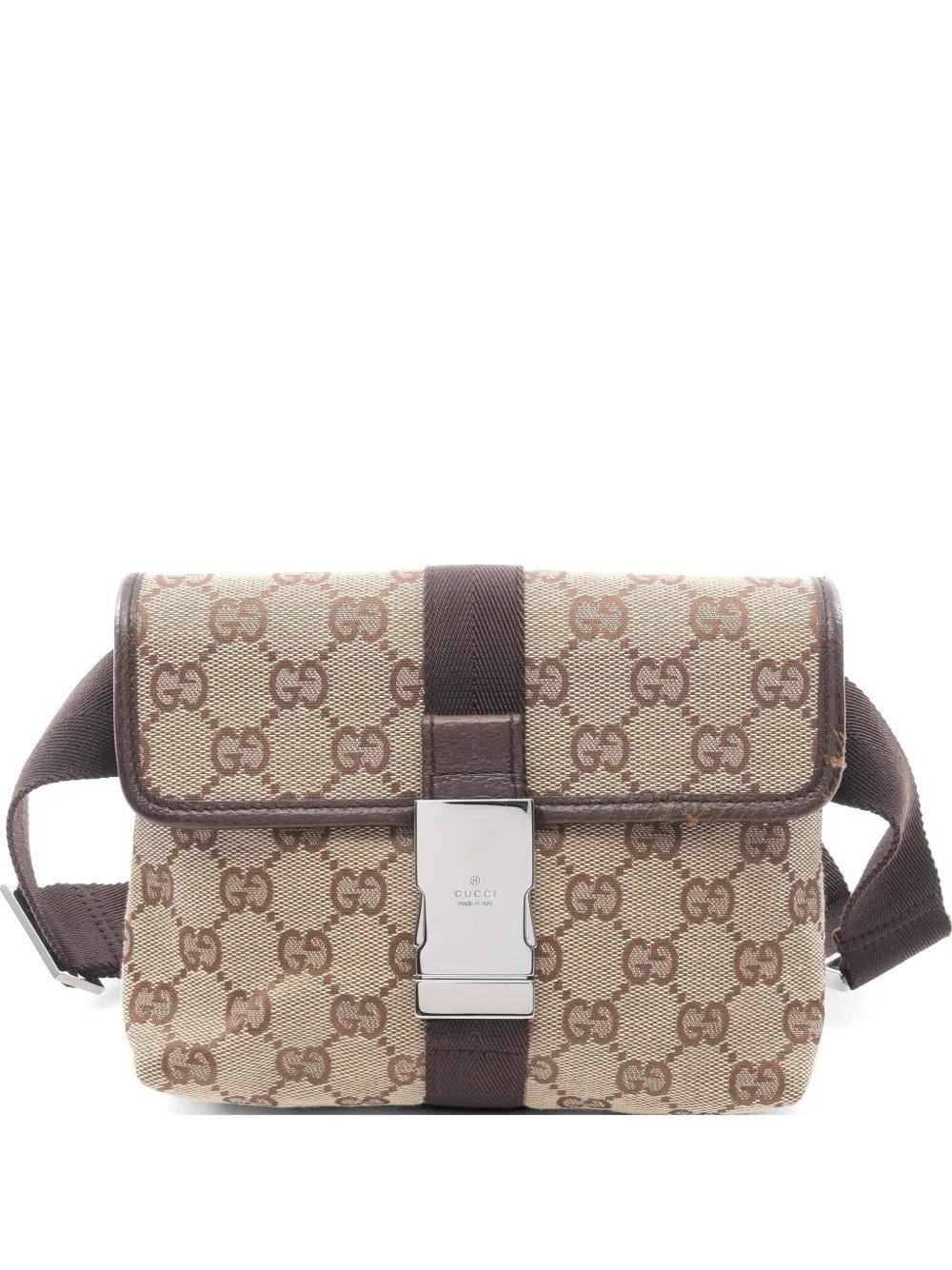 2000s GG canvas belt bag