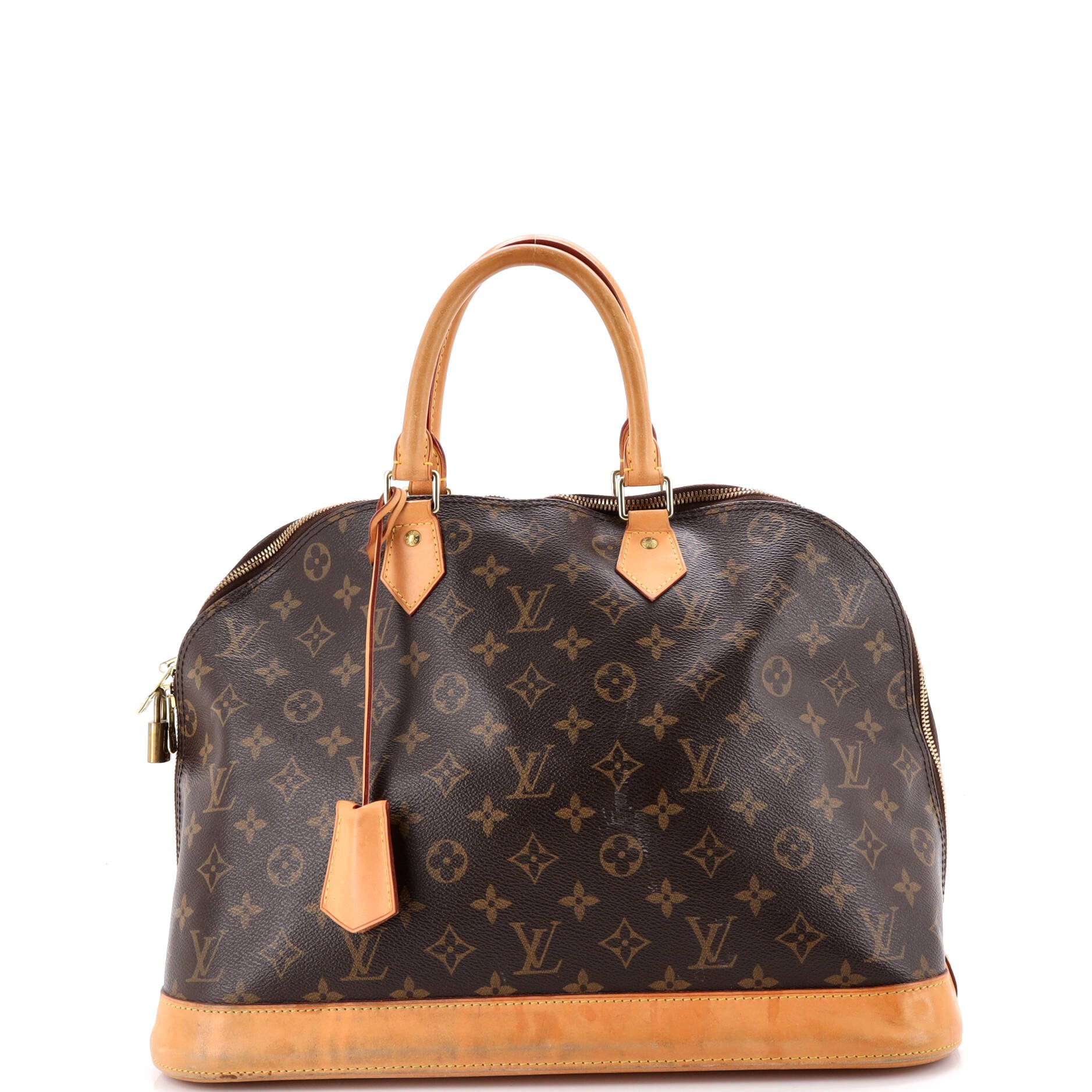 Louis Vuitton Alma Handbag Monogram Canvas GM
