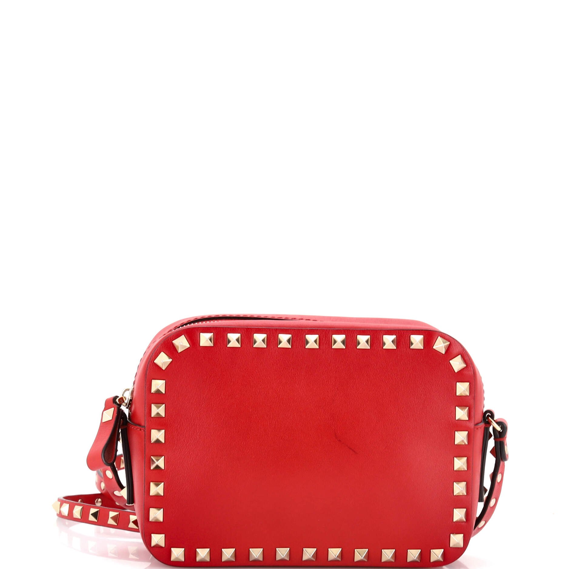 Valentino Garavani Rockstud Camera Crossbody Bag Leather