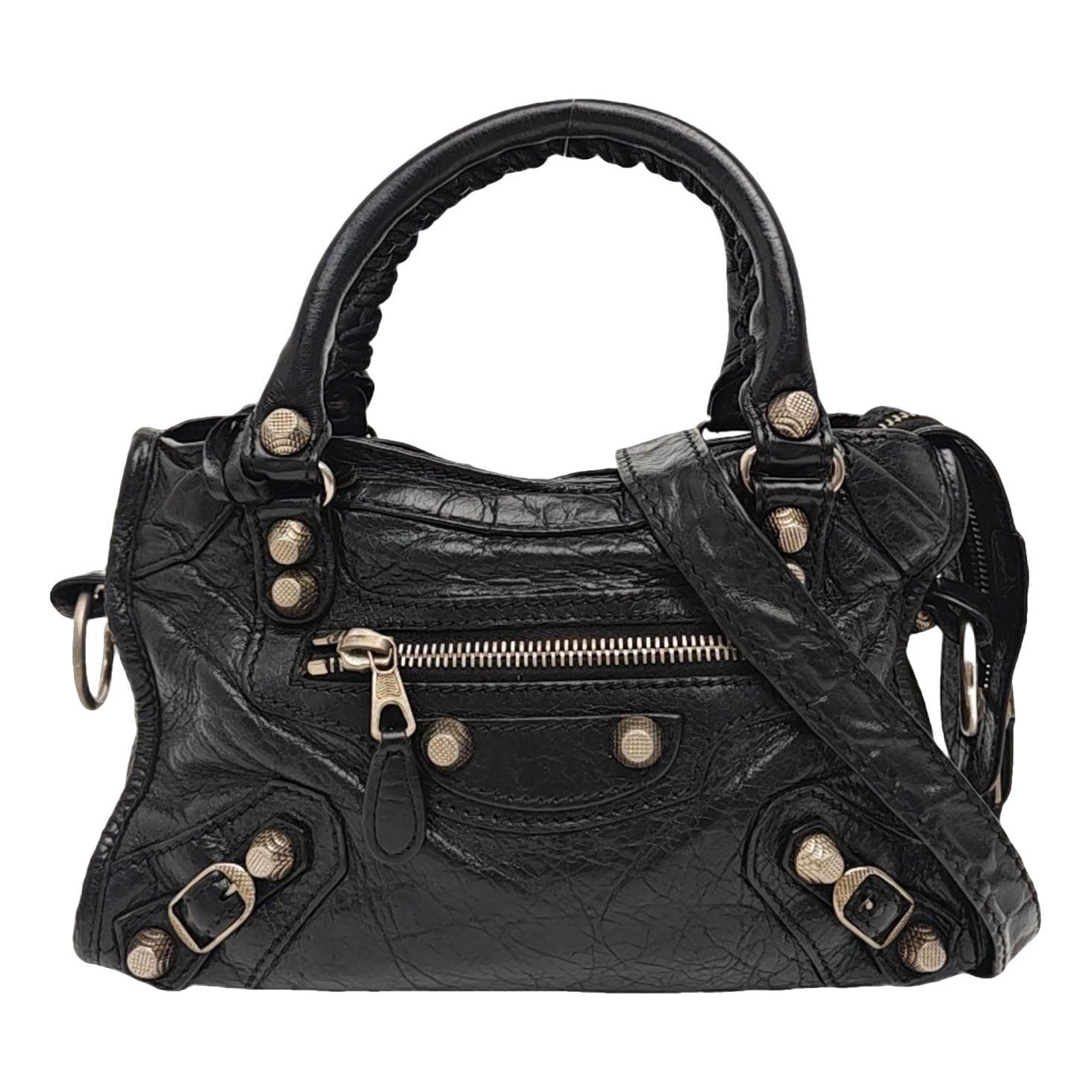 Leather handbag