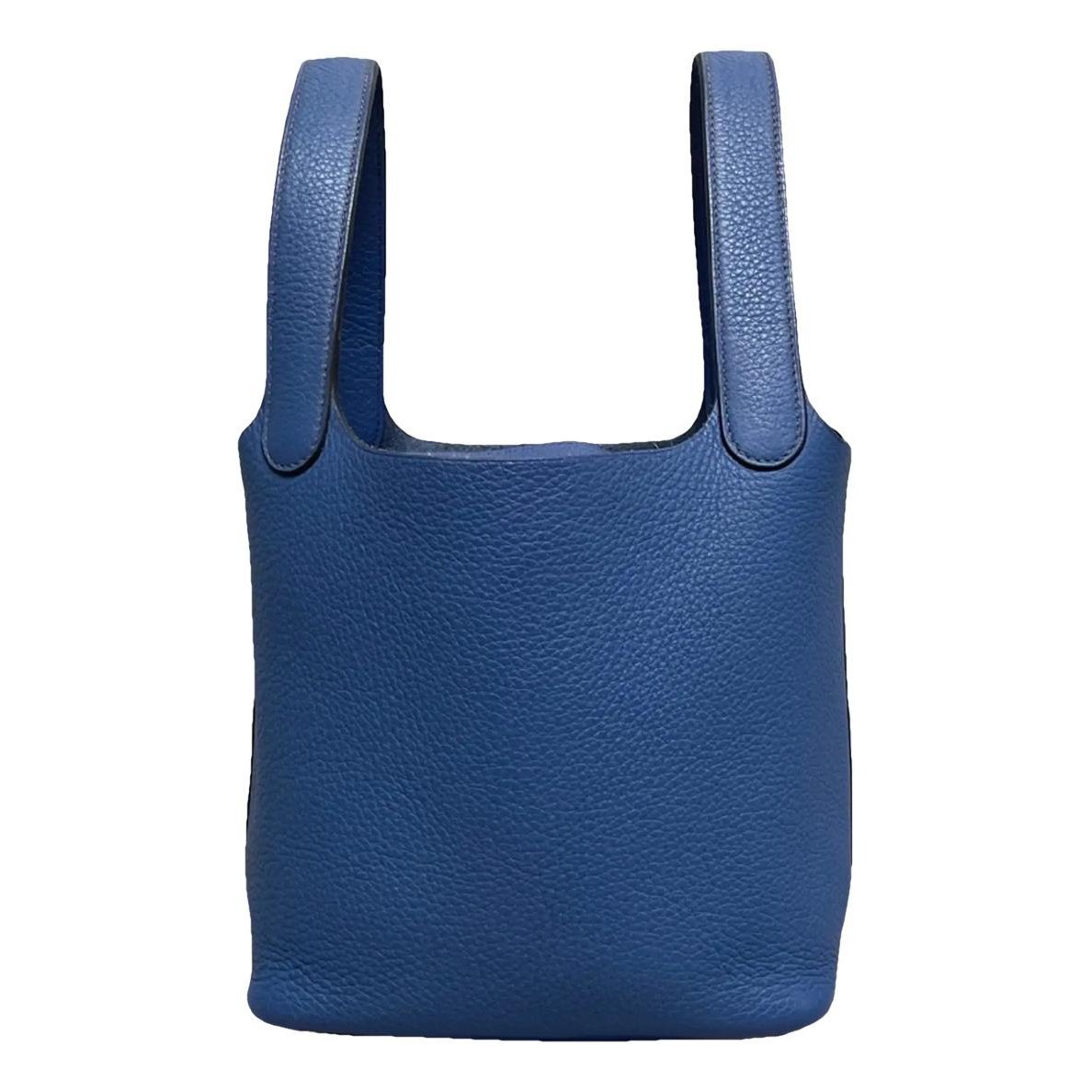 Picotin leather tote