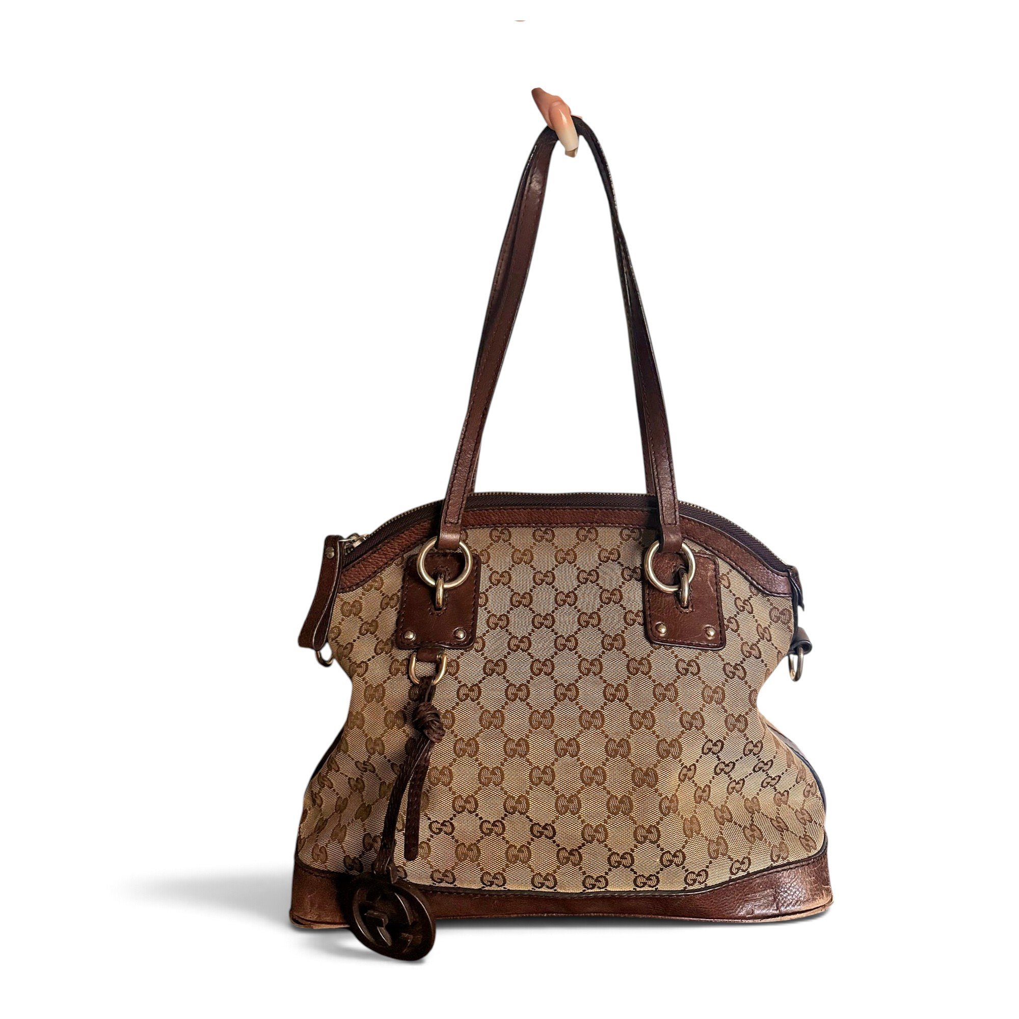 Leather handbag