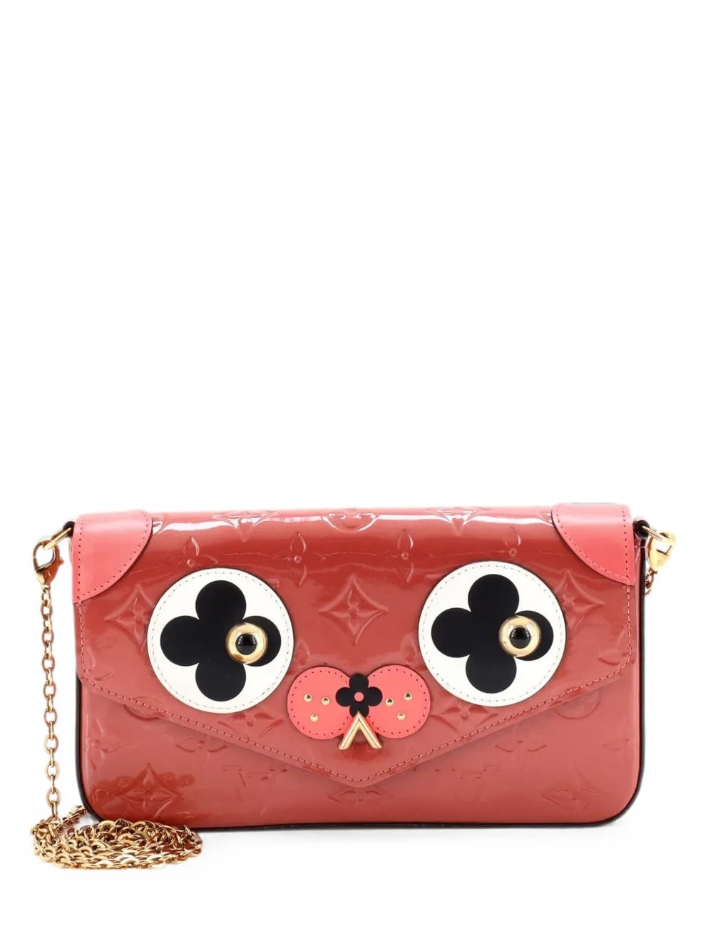 Felicie Pochette Limited Edition Valentine Dog Monogram Vernis crossbody bag