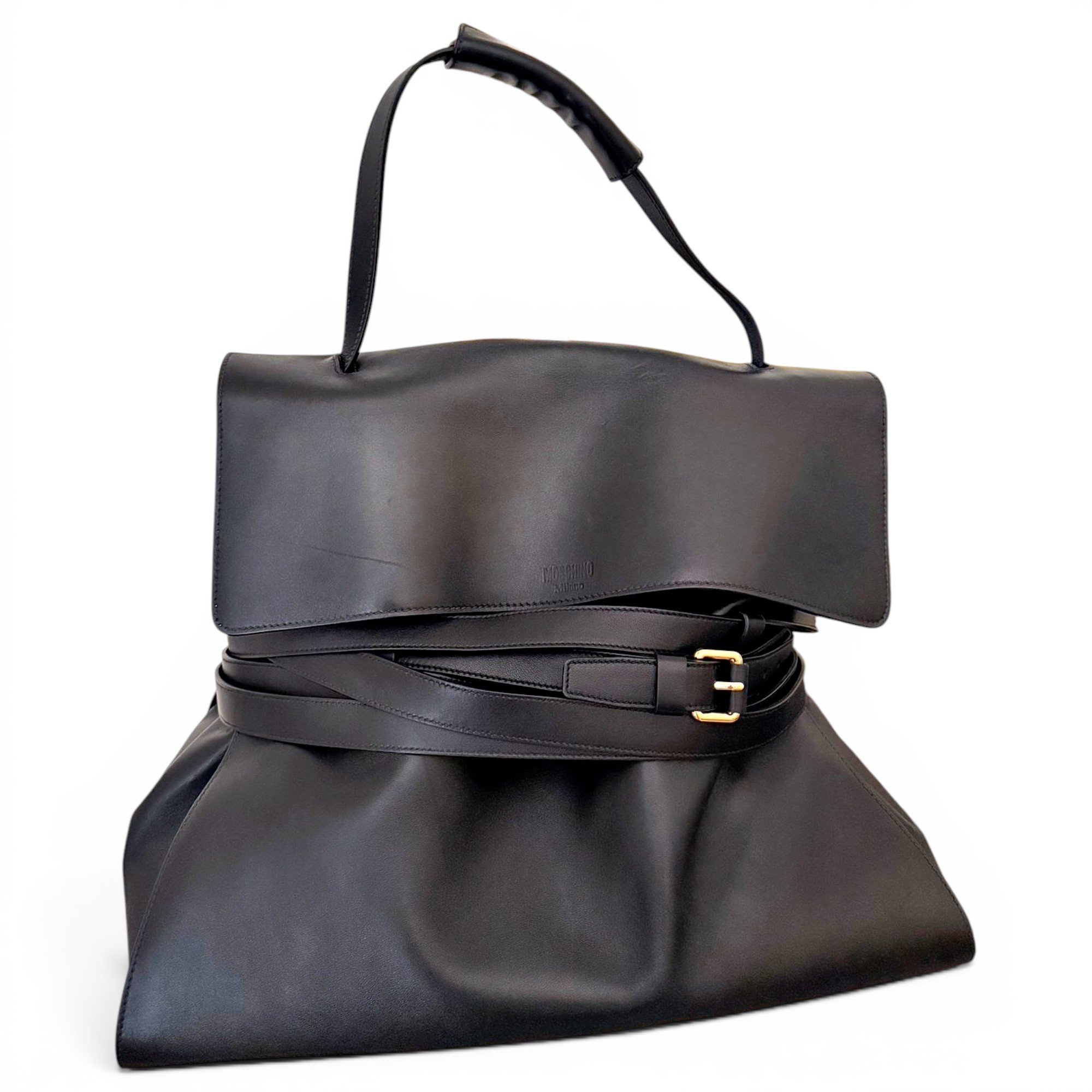 Moschino Leather tote
