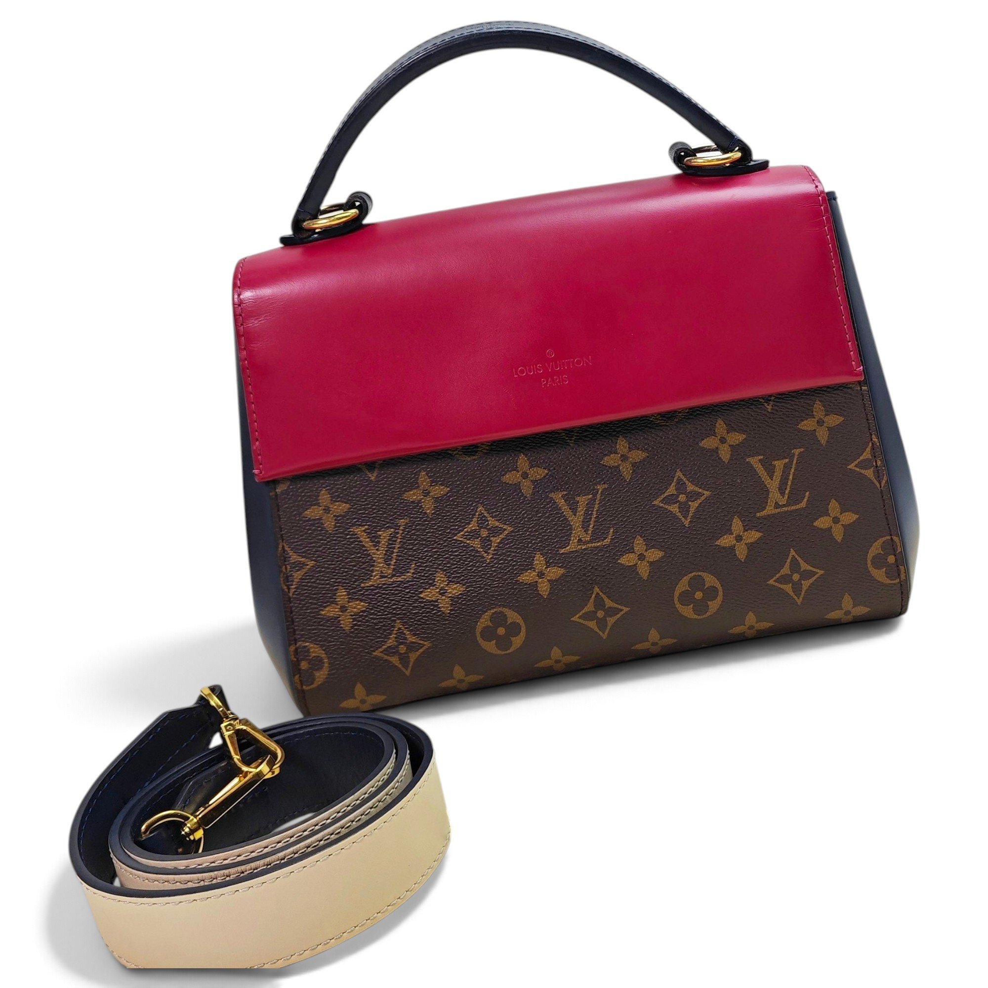 Cluny leather handbag