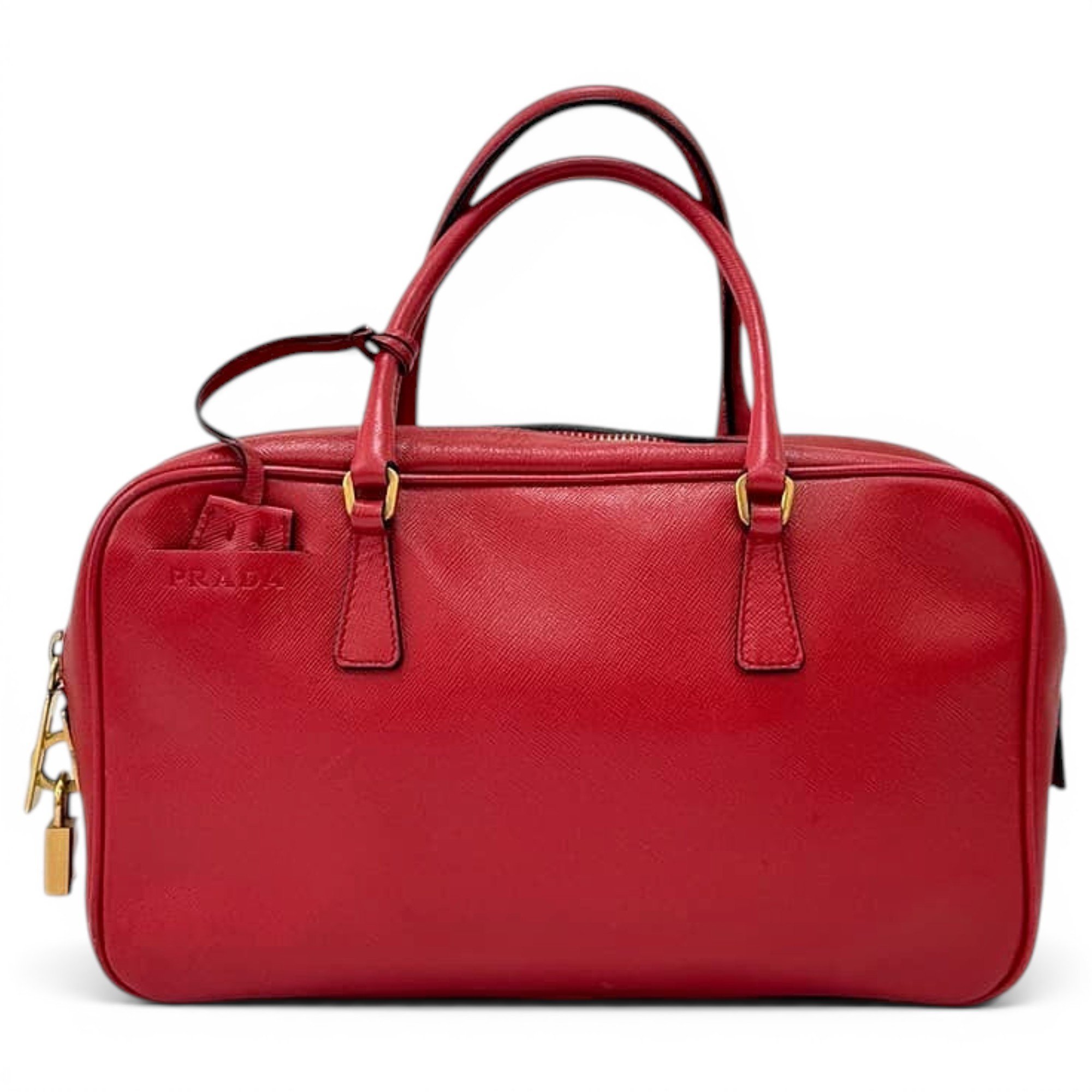 Leather tote