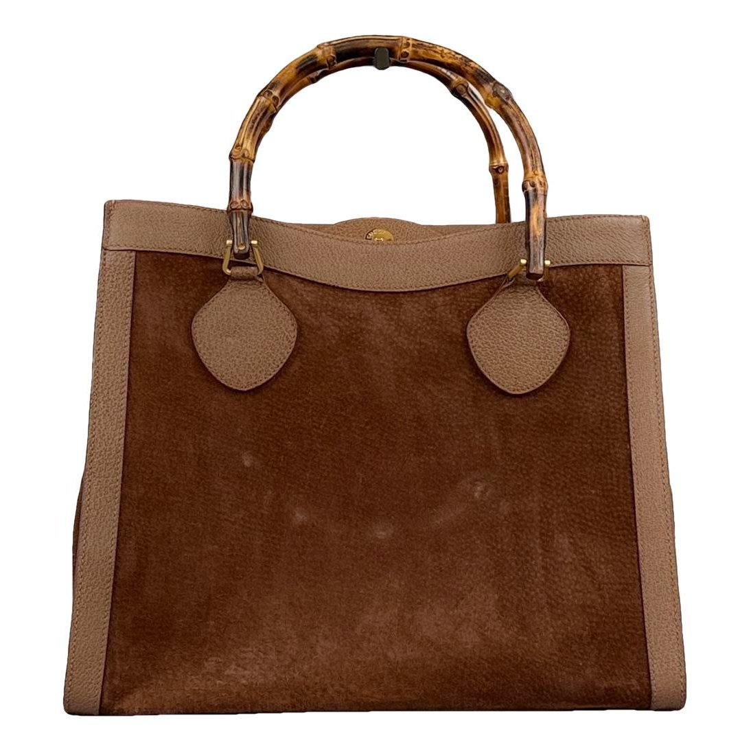 Diana Bamboo leather tote