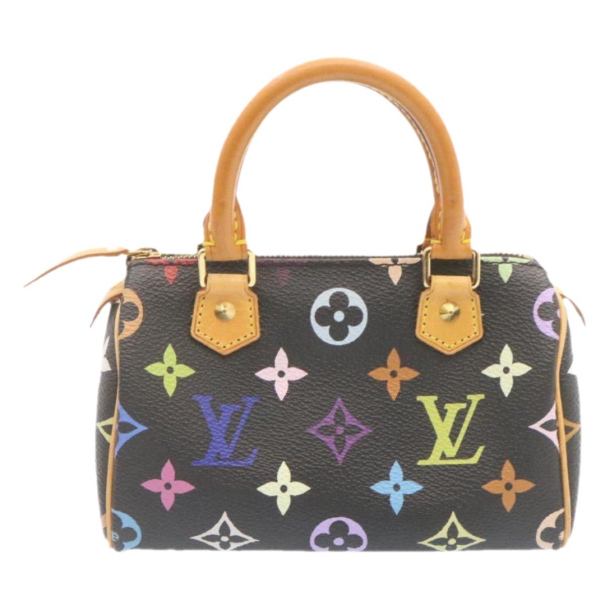 Speedy leather handbag
