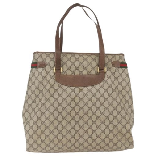 Leather tote