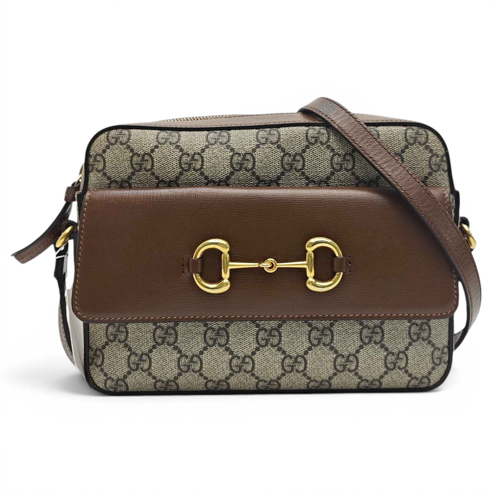 Handle Horsebit 1955 leather handbag