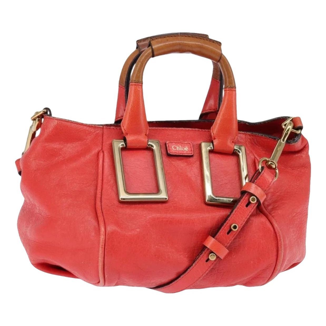 Leather handbag