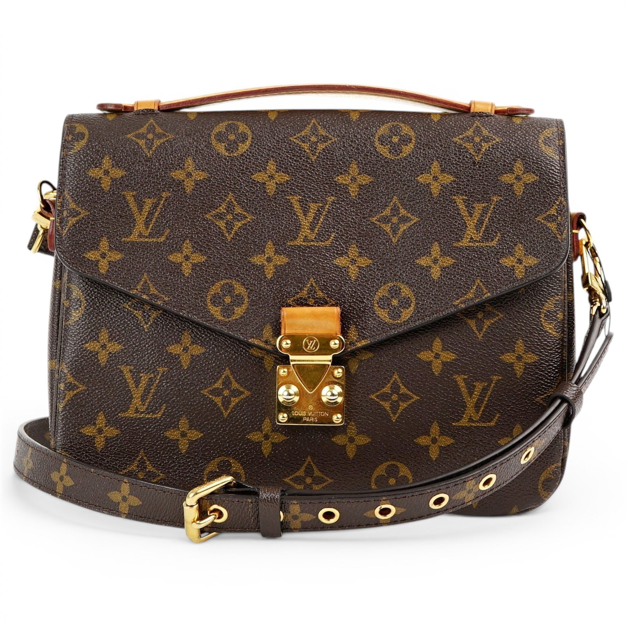 Metis leather crossbody bag