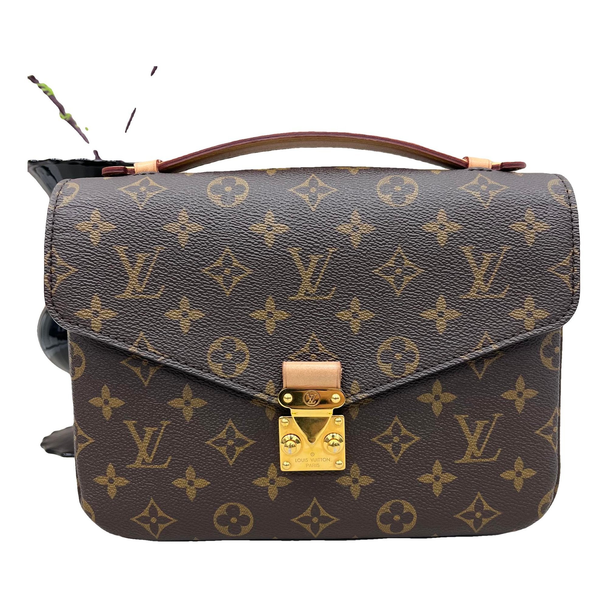 Metis leather crossbody bag