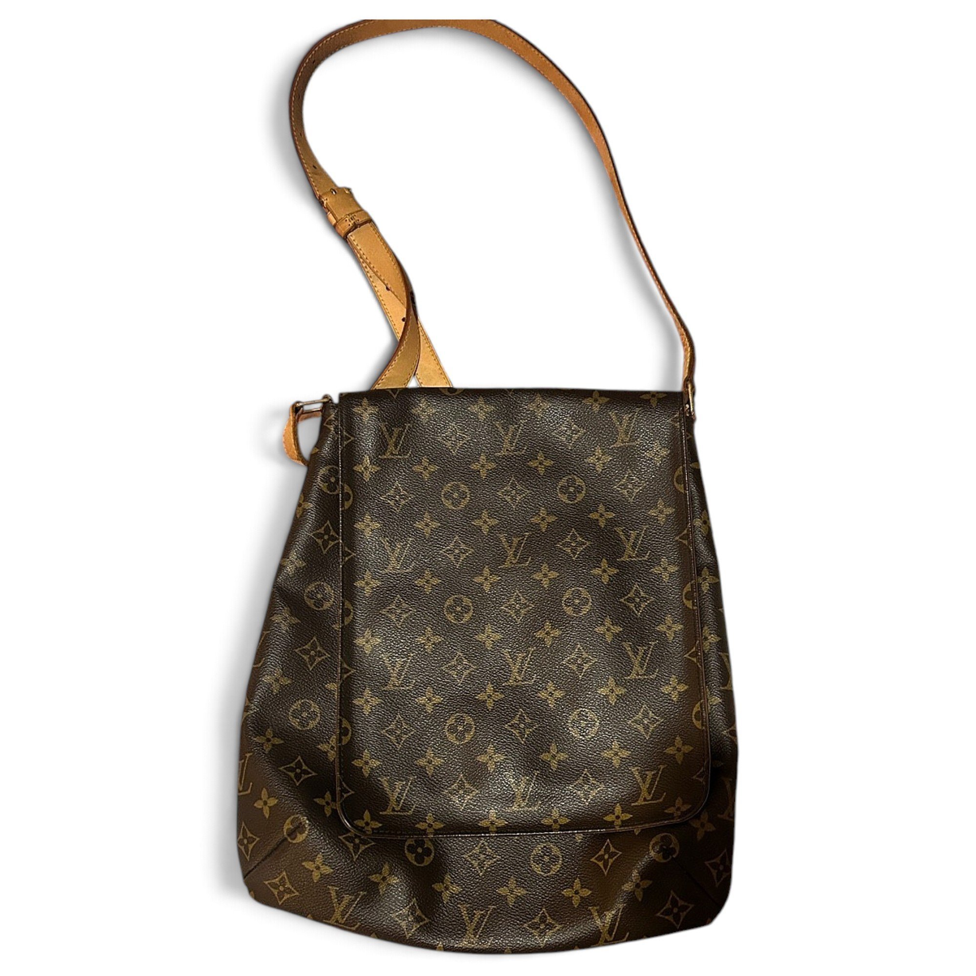 Louis Vuitton Musette leather crossbody bag