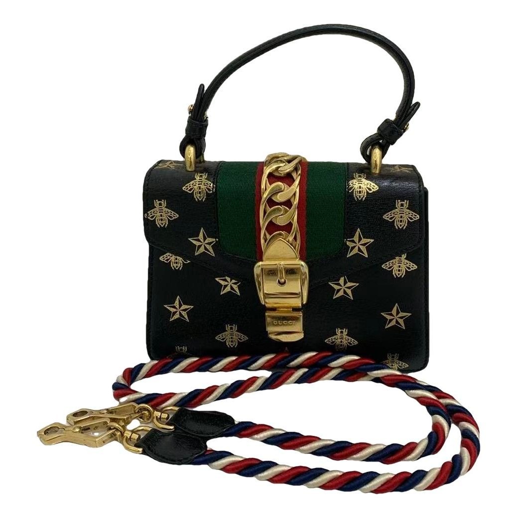 Sylvie Top Handle leather handbag