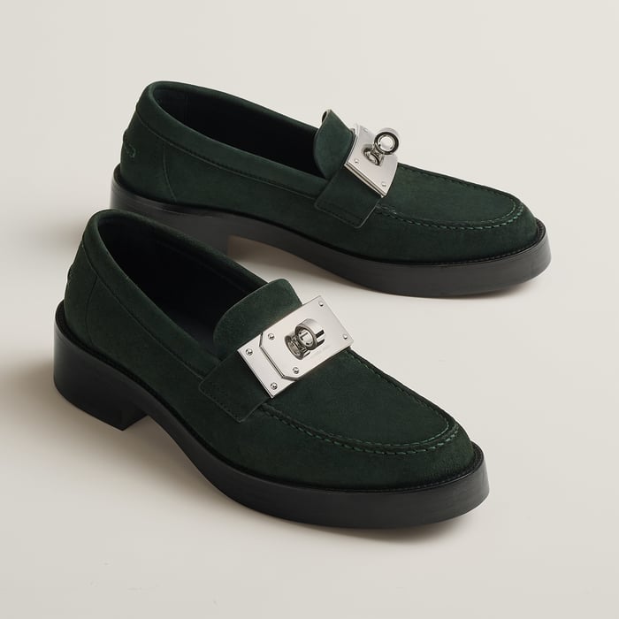 Vert Foncé Mocassim Hot