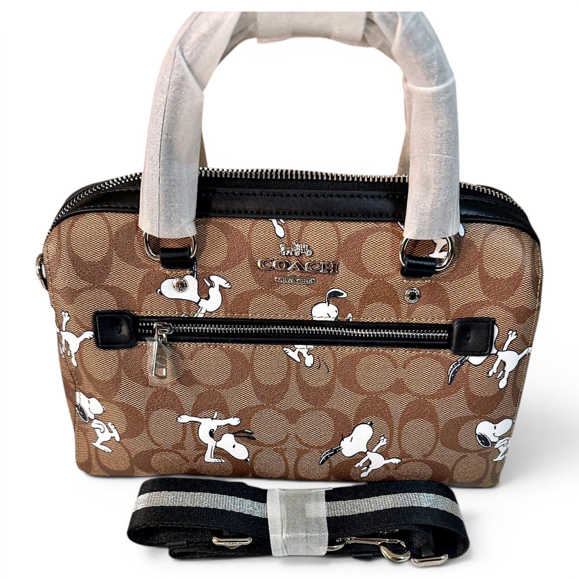 Leather handbag