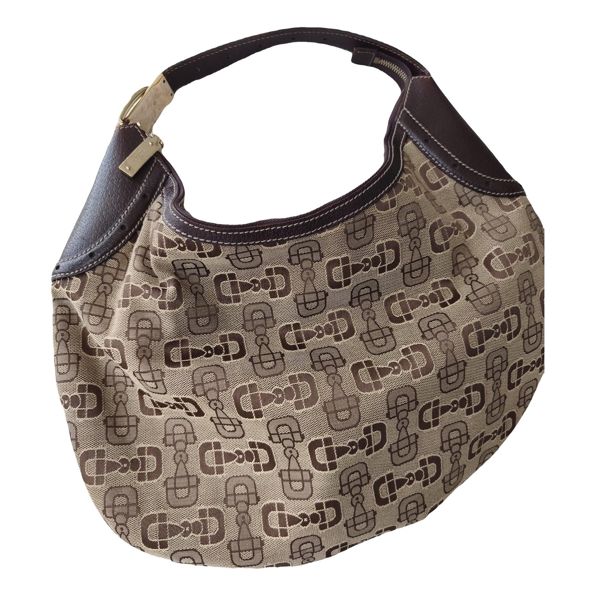 Hobo patent leather handbag